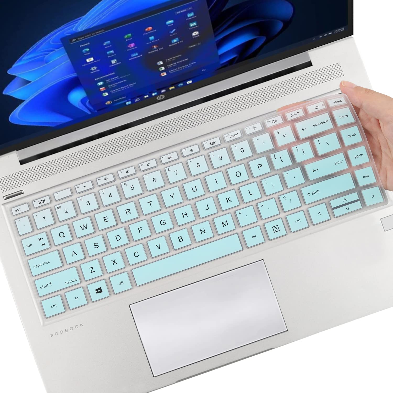 Mubuy Keyboard Cover For 14'' Hp Probook 440 445 G8 G9 G10, Hp Probook 640 G7 G8 Laptop 14 Inch, Hp Probook 14 Laptop 2023 2022