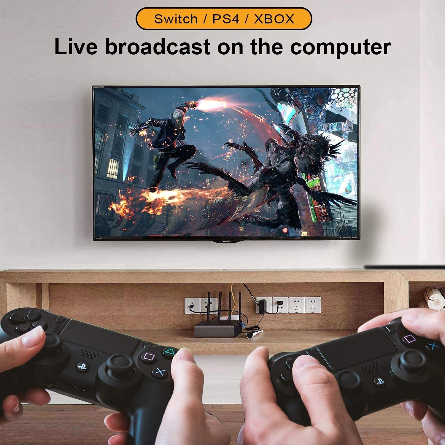 4K Video Capture Card, Hdmi To Usb Capture Card 1080P For Streaming, Recording, Gaming, Compatible With Nintendo Switch, Ps5, Xb