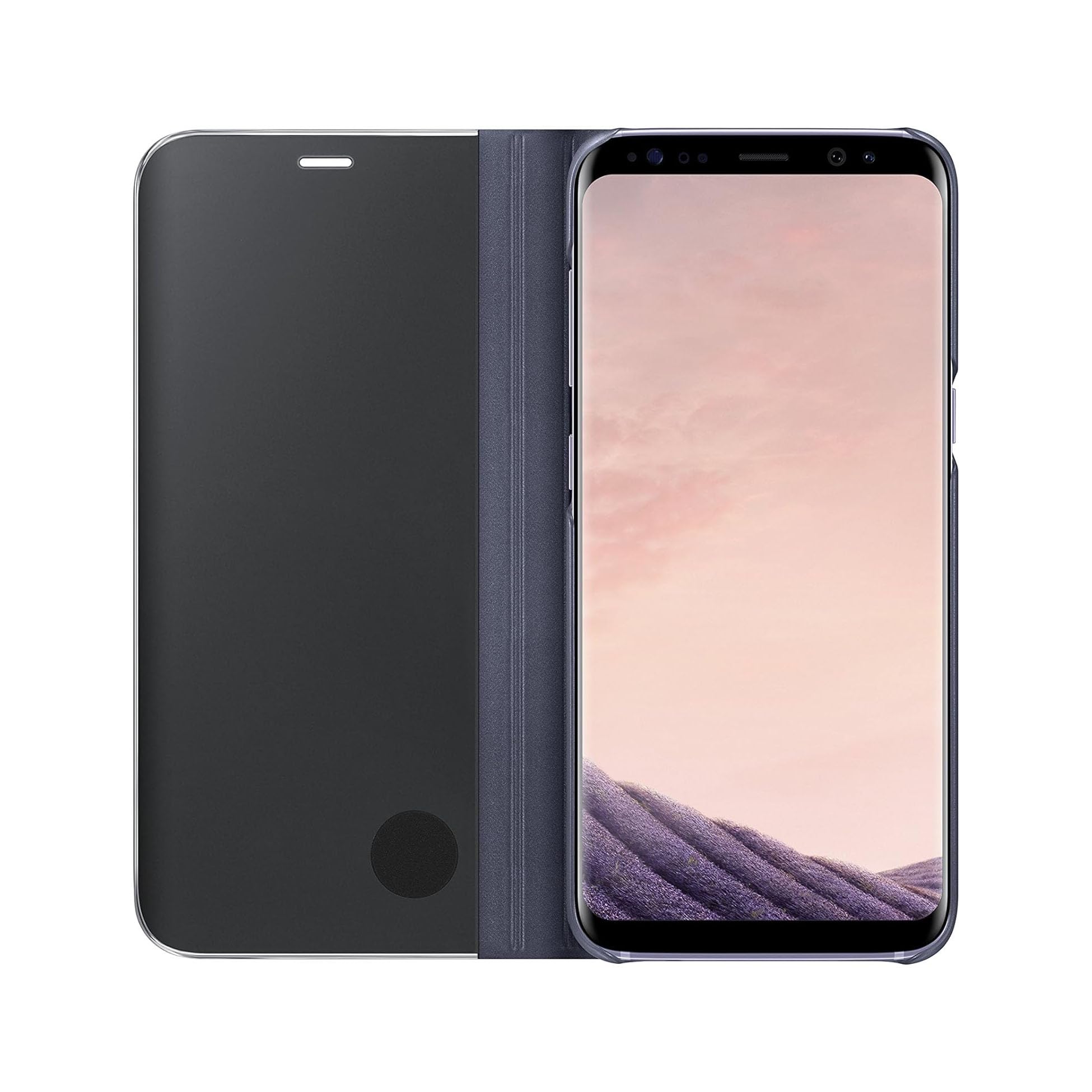 Samsung Galaxy S8 Only S-View Flip Cover With Kickstand, Orchid Grey