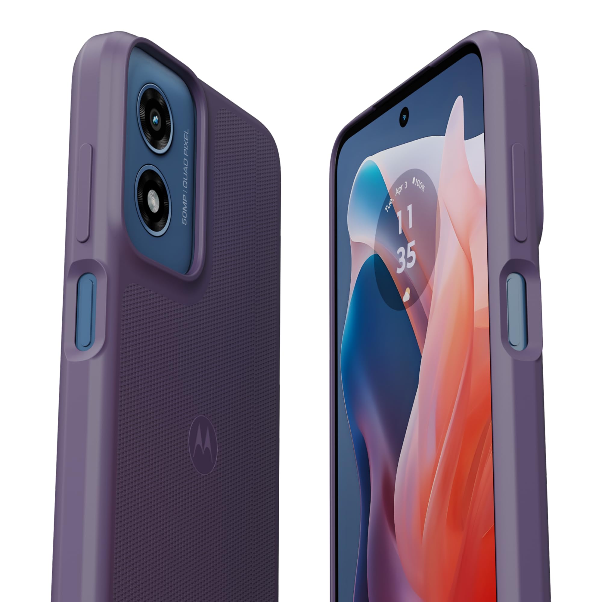 Motorola Moto G Play (2024) Textured Protective Case  Daybreak   Precision Fit Shock Absorbing Cases For Enhanced Phone Grip, St