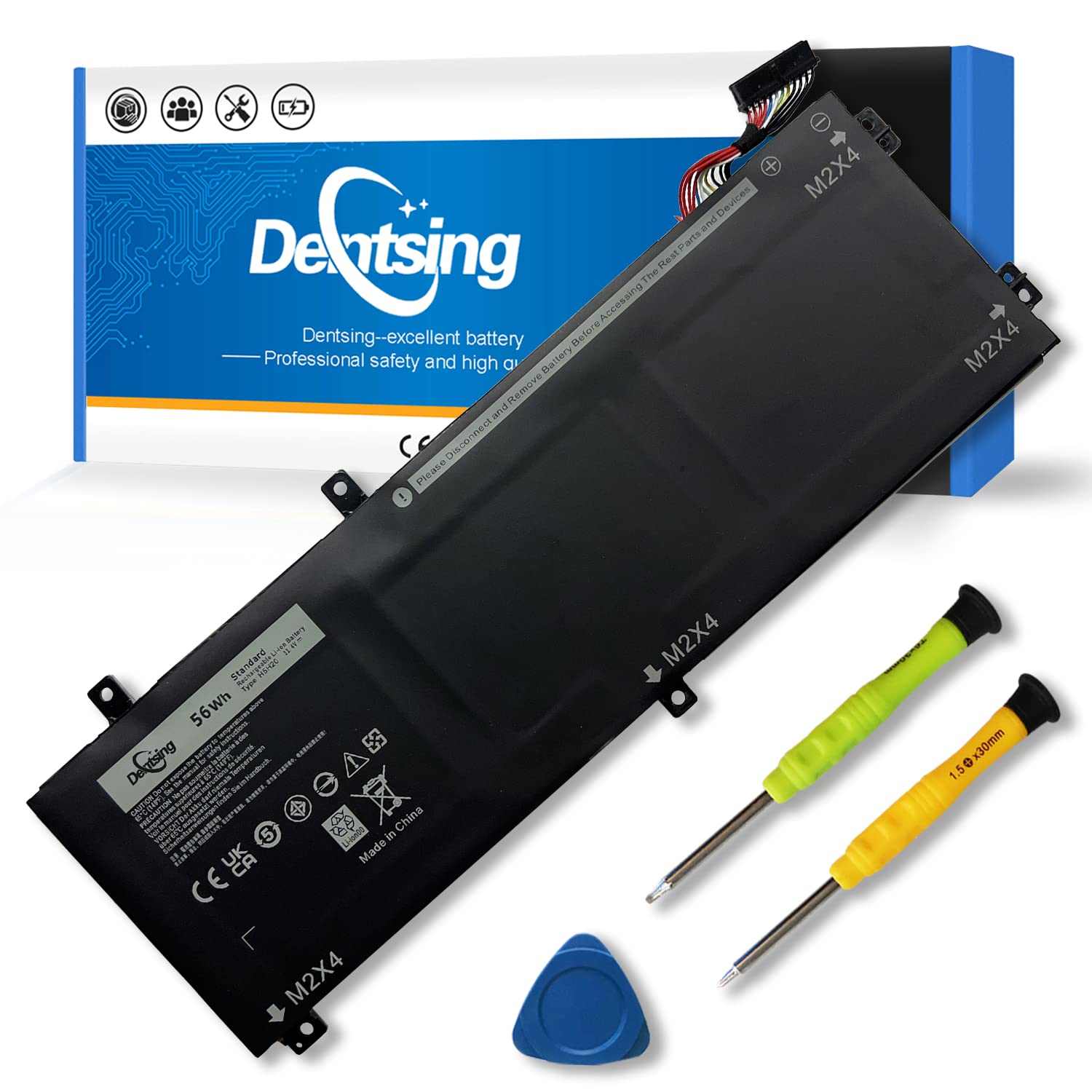 Dentsing H5H20 Laptop Battery Rrcgw Replace For Dell Precision 5510 5520 M5520 5530 5540 Xps 15 9550 9560 9570 9590 Inspiron 759