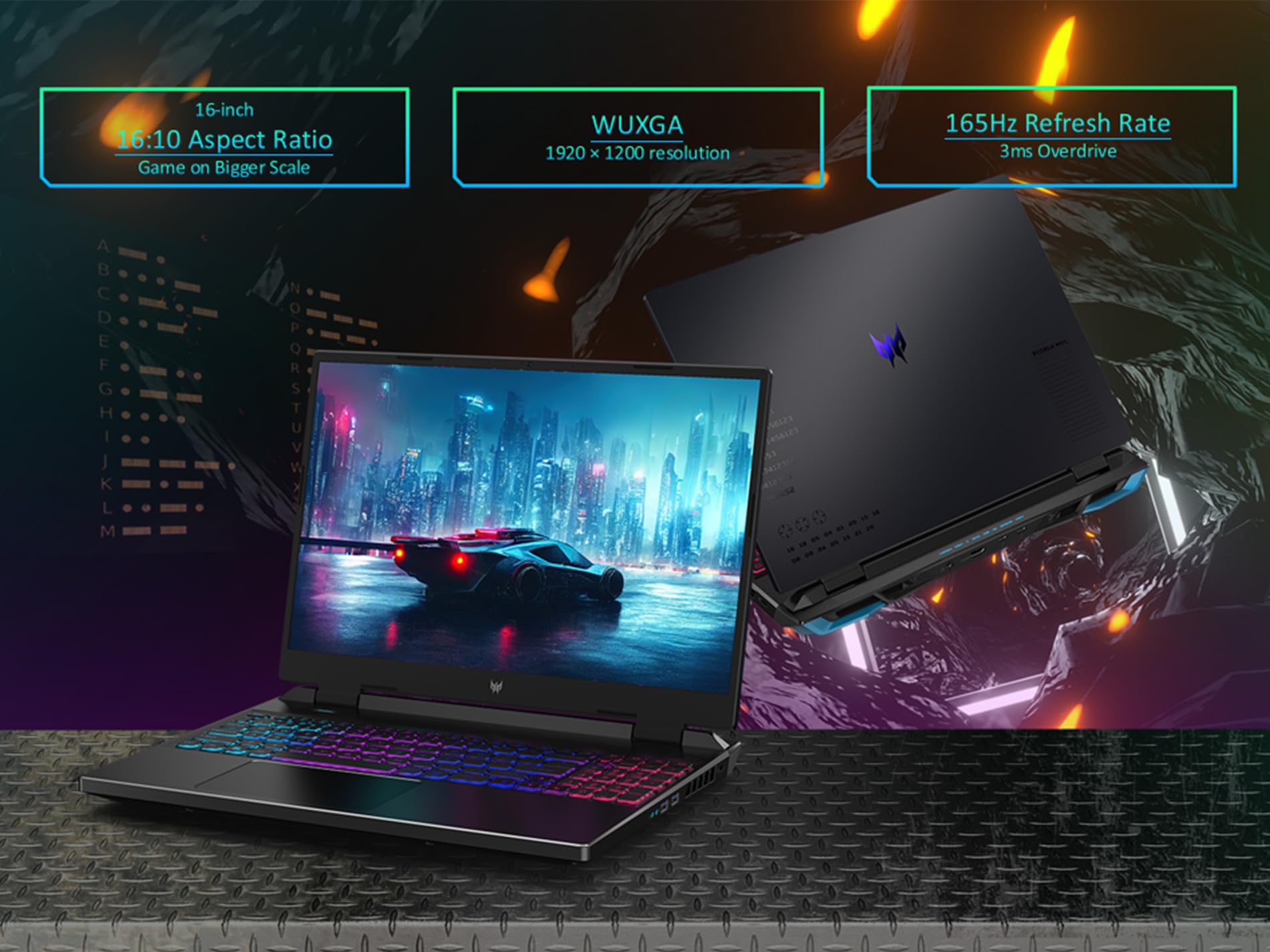 Acer Predator Helios Neo 16 Gaming Laptop | Intel Core I7 13650Hx | Nvidia Geforce Rtx 4060 | 16'' Wuxga 1920 X 1200 165Hz G Syn