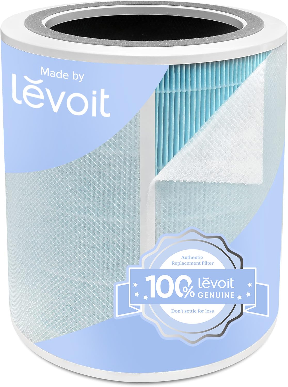LEVOIT Core 400S-P Air Purifier Smoke Remover Replacement Filter, Genuine 4-in-1 Air Filters, Supports HEPA Sleep Mode, High-Eff