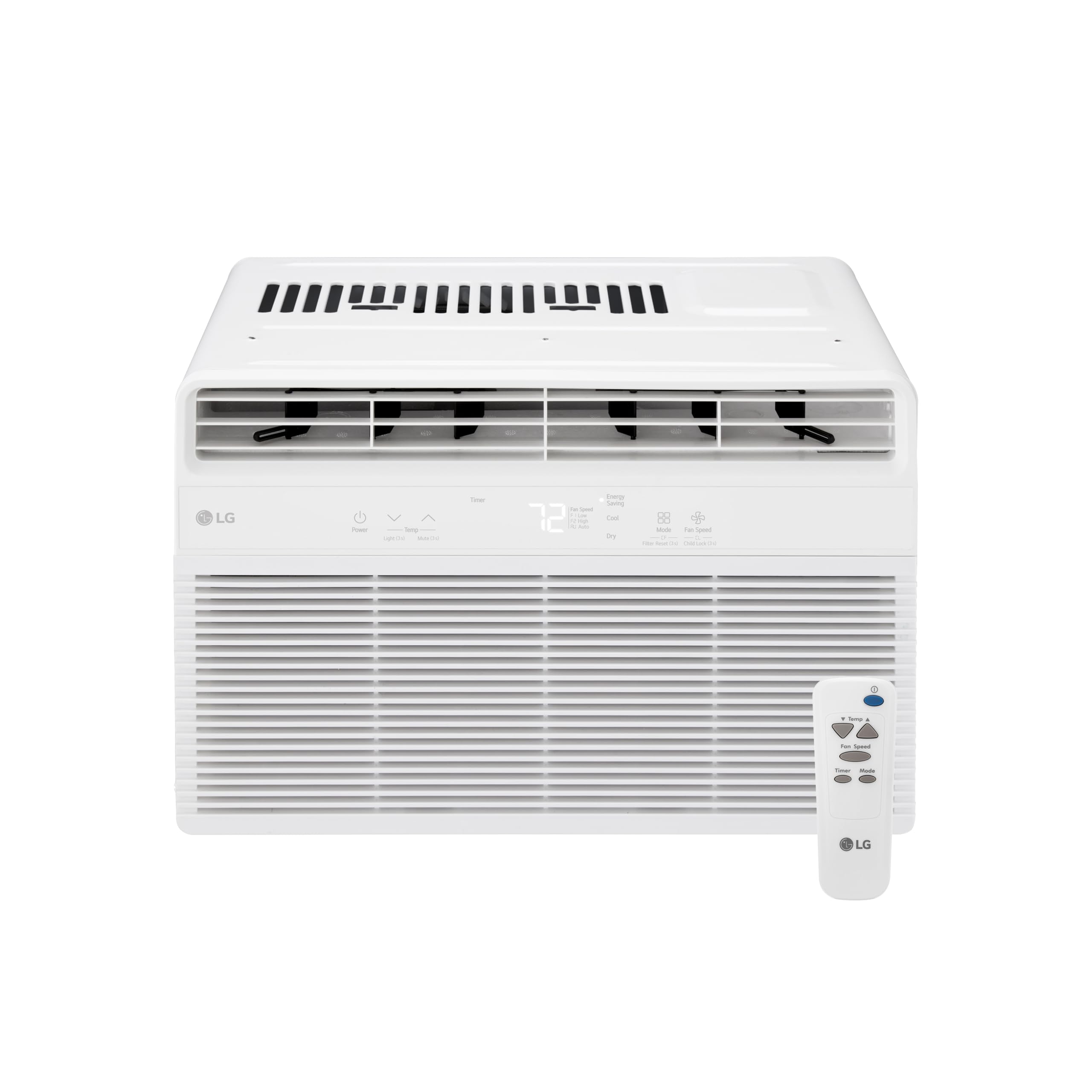 LG 5,000 BTU Window Air Conditioner, Cools 150 Sq.Ft. (10 x 15 Room Size), Quiet Operation, Electronic Control AC Unit with Re