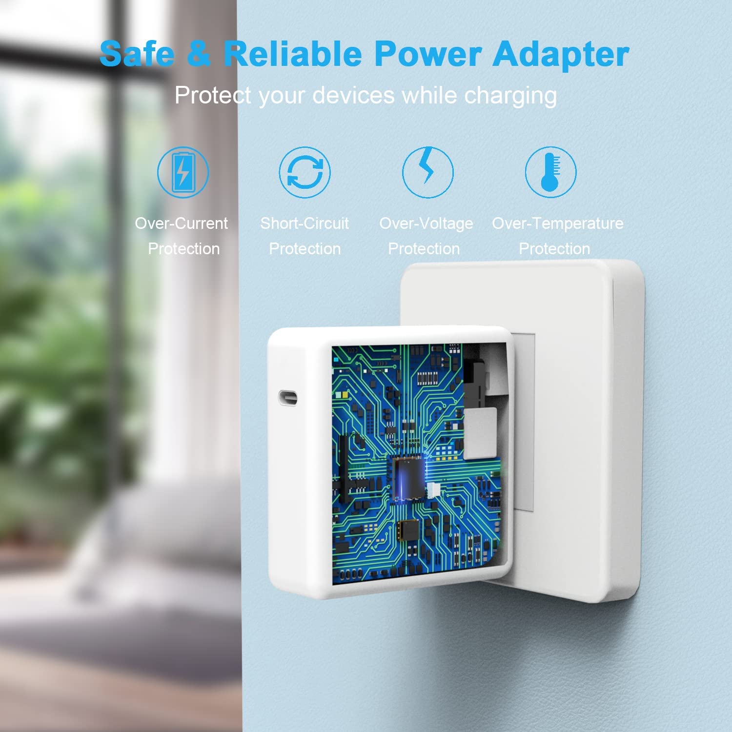 Replacement Macbook Air Charger For Macbook Pro Charger 100W Usb C Power Adapter For Mac Book Pro 2022 2021 2020 2019 2018 16 15