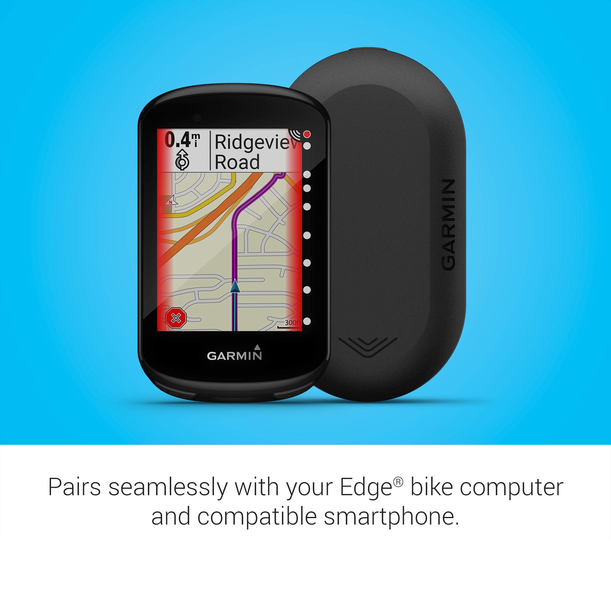 Garmin Varia Rvr315, Cycling Rearview Radar With Visual And Audible Alerts For Vehicles Up To 153 Yards Away