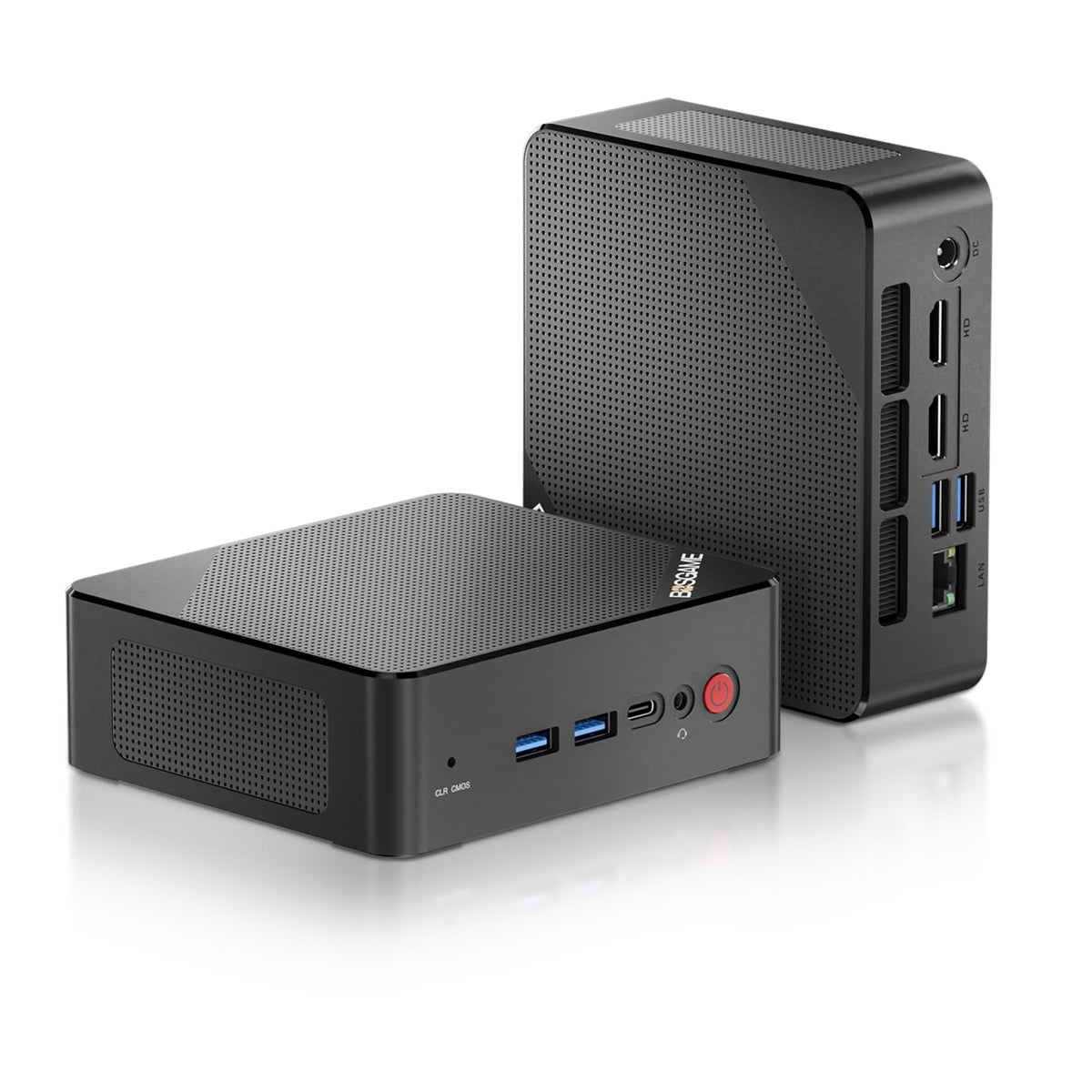 Bosgame Ryzen Mini Pc, Amd Ryzen 7 5700U 32Gb Ram 1Tb Pcie Ssd Mini Destop Computers, Micro Pc 4K Triple Display/Dual Hdmi/Wifi