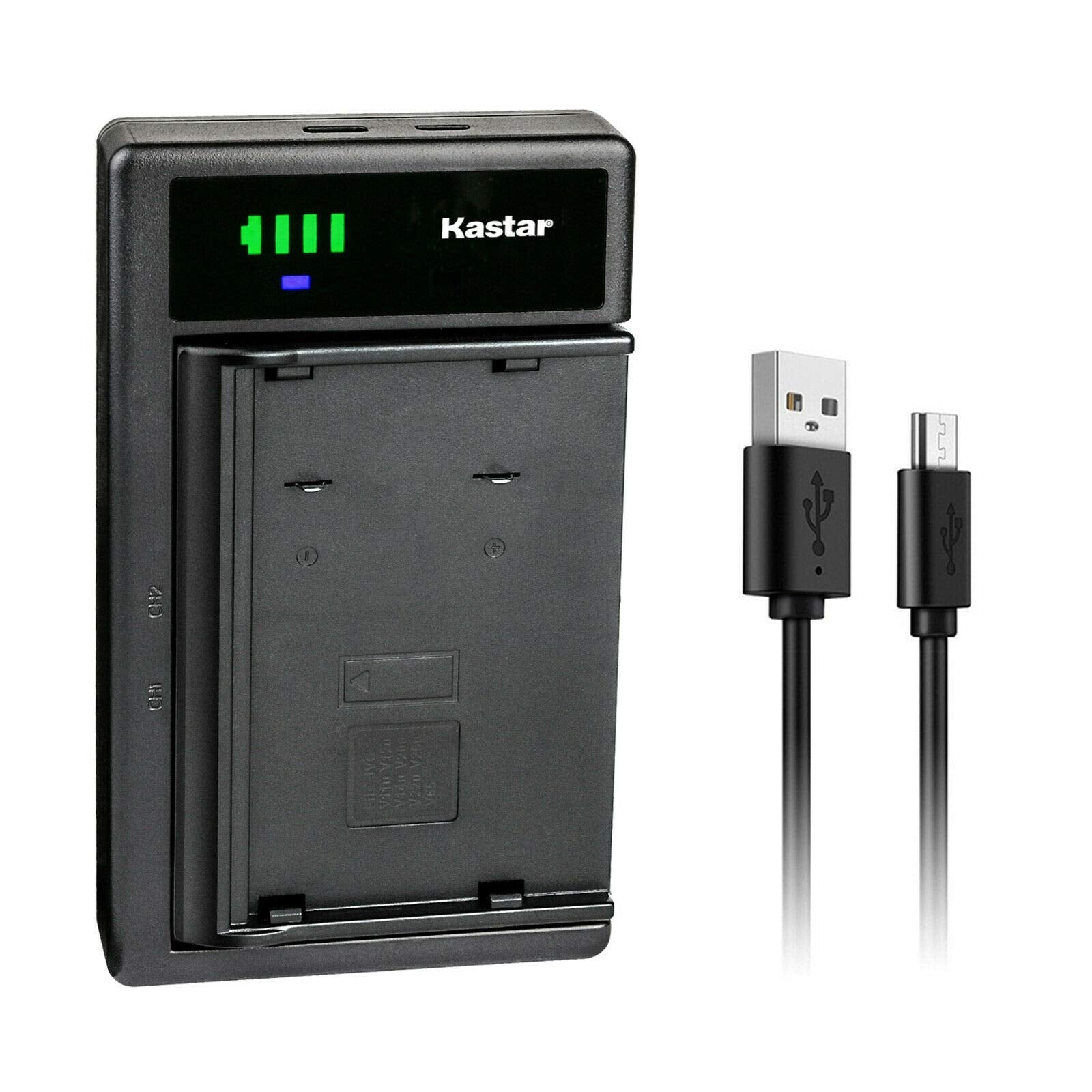 Kastar Smart Usb Battery Charger Compatible With Jvc Bn V11U Bn V12U Bn V14U Bn V18U Bn V20U Bn V22U Bn V24U Bn V25U Battery, Jv