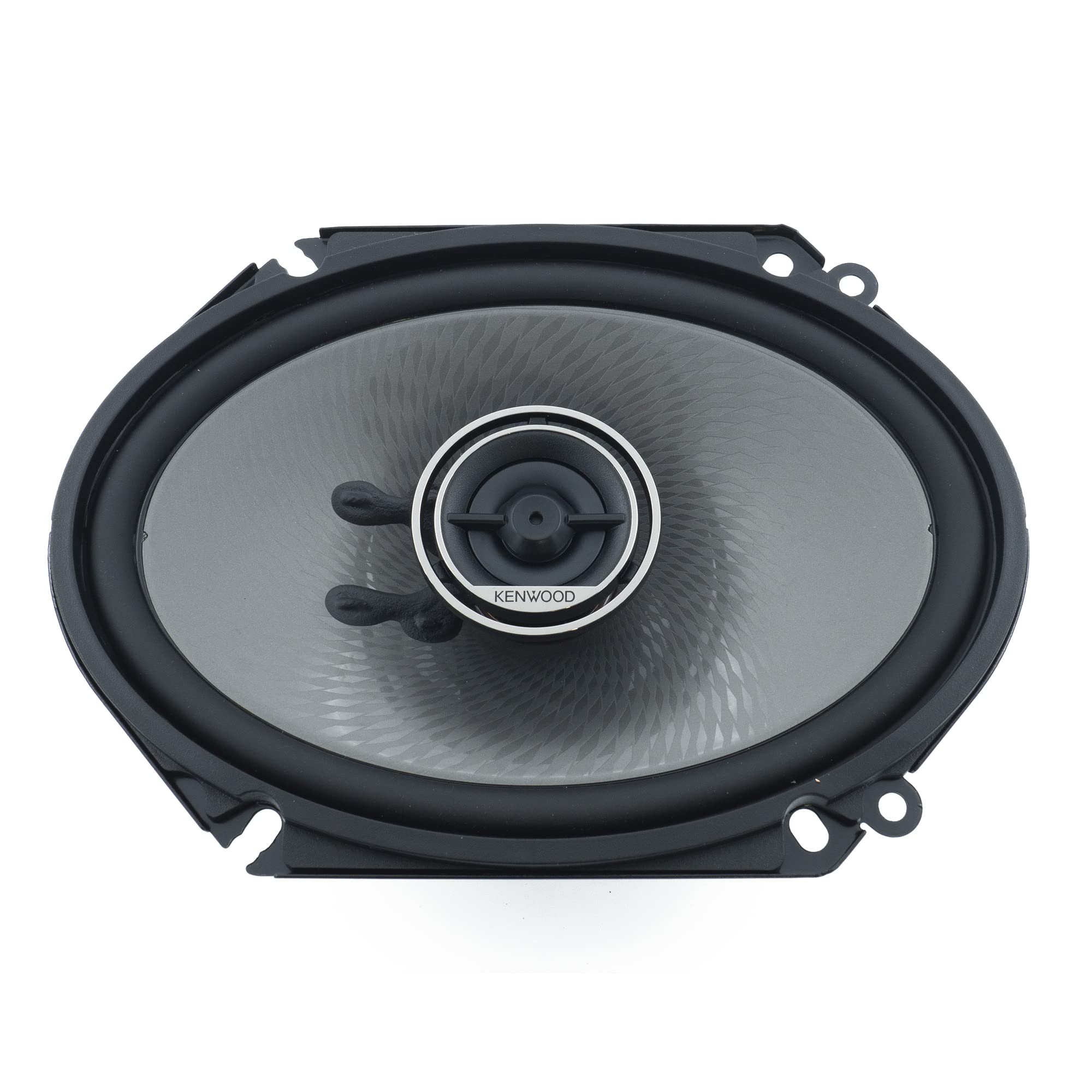 Kenwood Kfc D681C 6 X 8  Inch 2 Way, Performance Series Car Audio Speakers   360 Watts Of Peak Power, Full Range, Shallow Mount