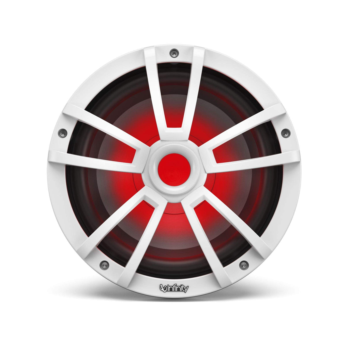 Infinity 1022Mlw 10 Inch Marine Rgb Led Subwoofer   White
