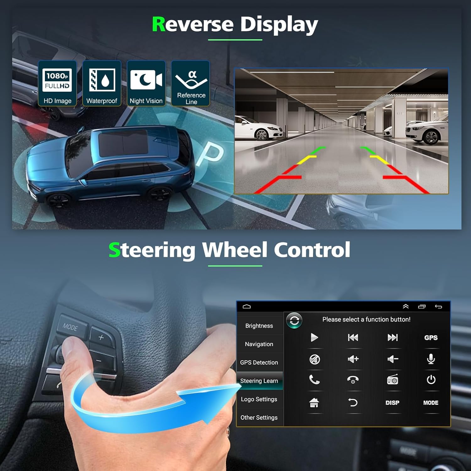 Car Radio For 2007-2012 Chevrolet Chevy Silverado Impala Gmc Sierra Acadia Enclave Yukon With Wireless Carplay Android Auto,8''