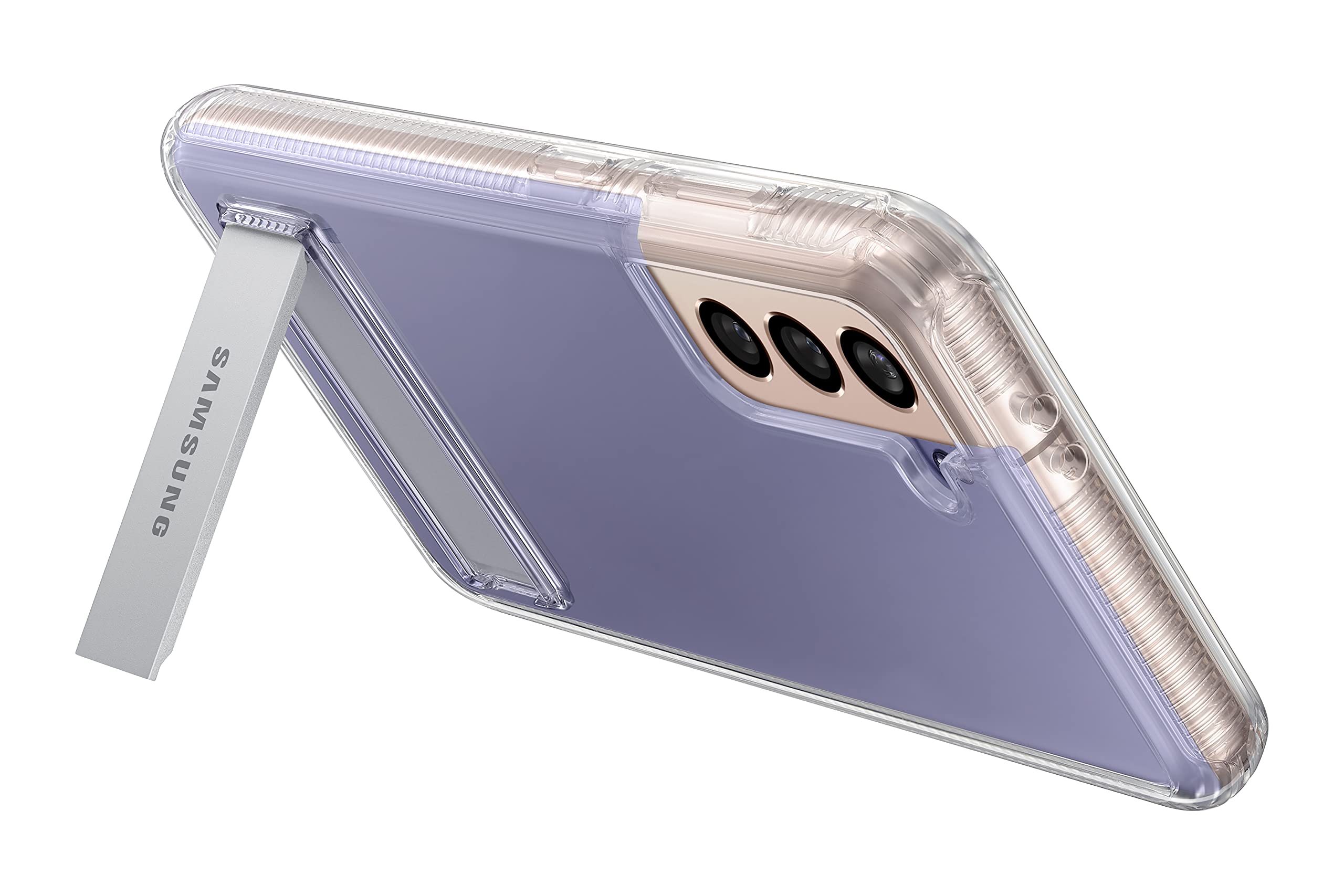 Samsung Galaxy S21 Rugged Clear Standing Cover