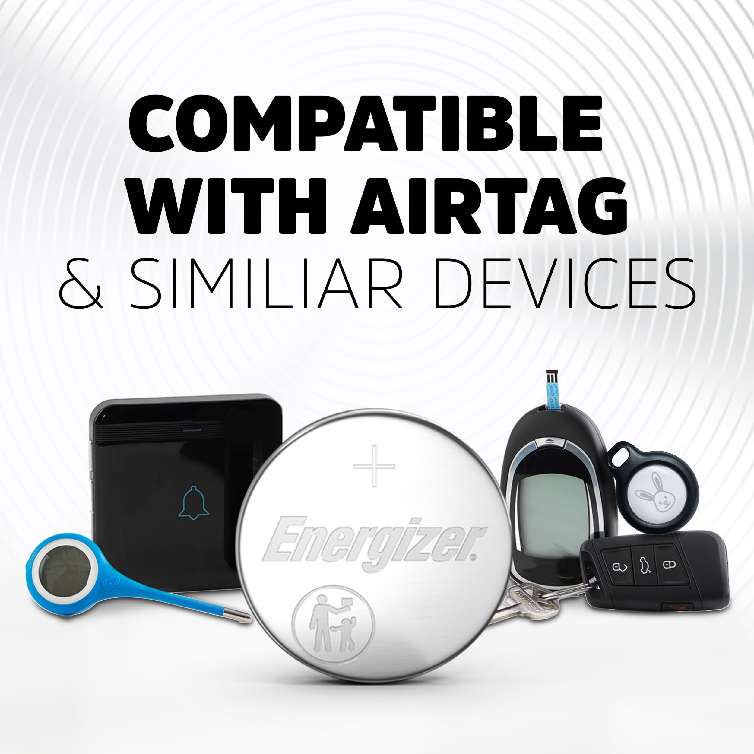 Watch/Electronic/Specialty Battery, 2032, 3V, 2/Pack