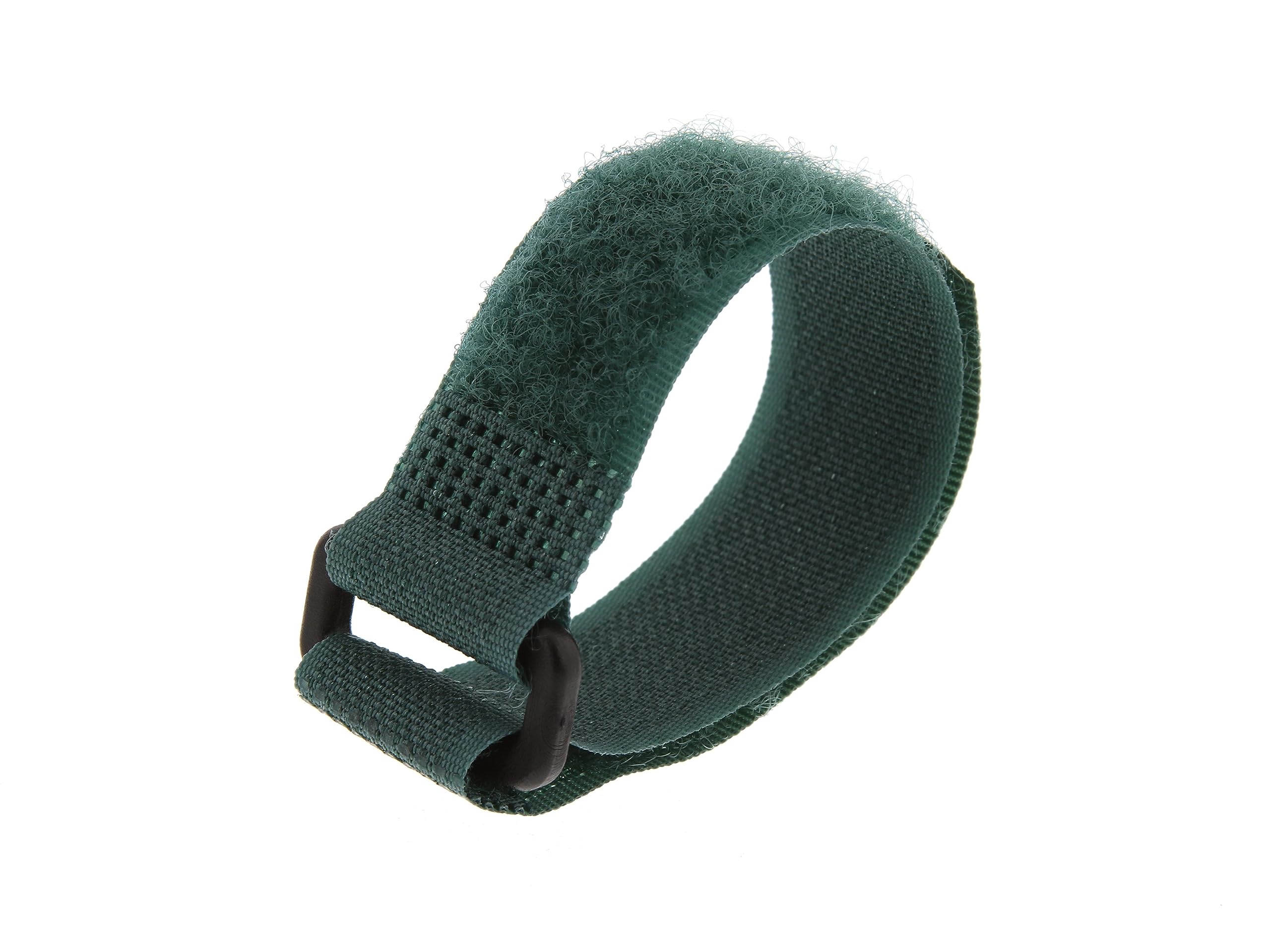 Secure 8 Inch Green Cinch Strap - 5 Pack