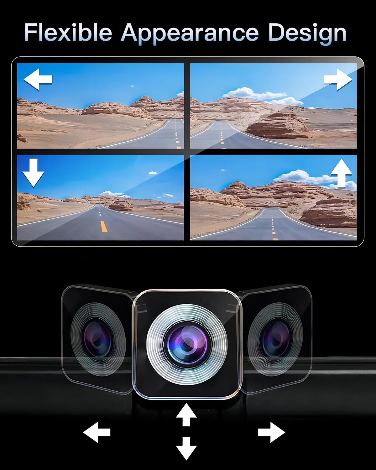 Portable Wireless Carplay Touchscreen For Car: 4K Apple Carplay & Android Auto Car Play Screen With 4K Dash Cam/1080P Rear Camer