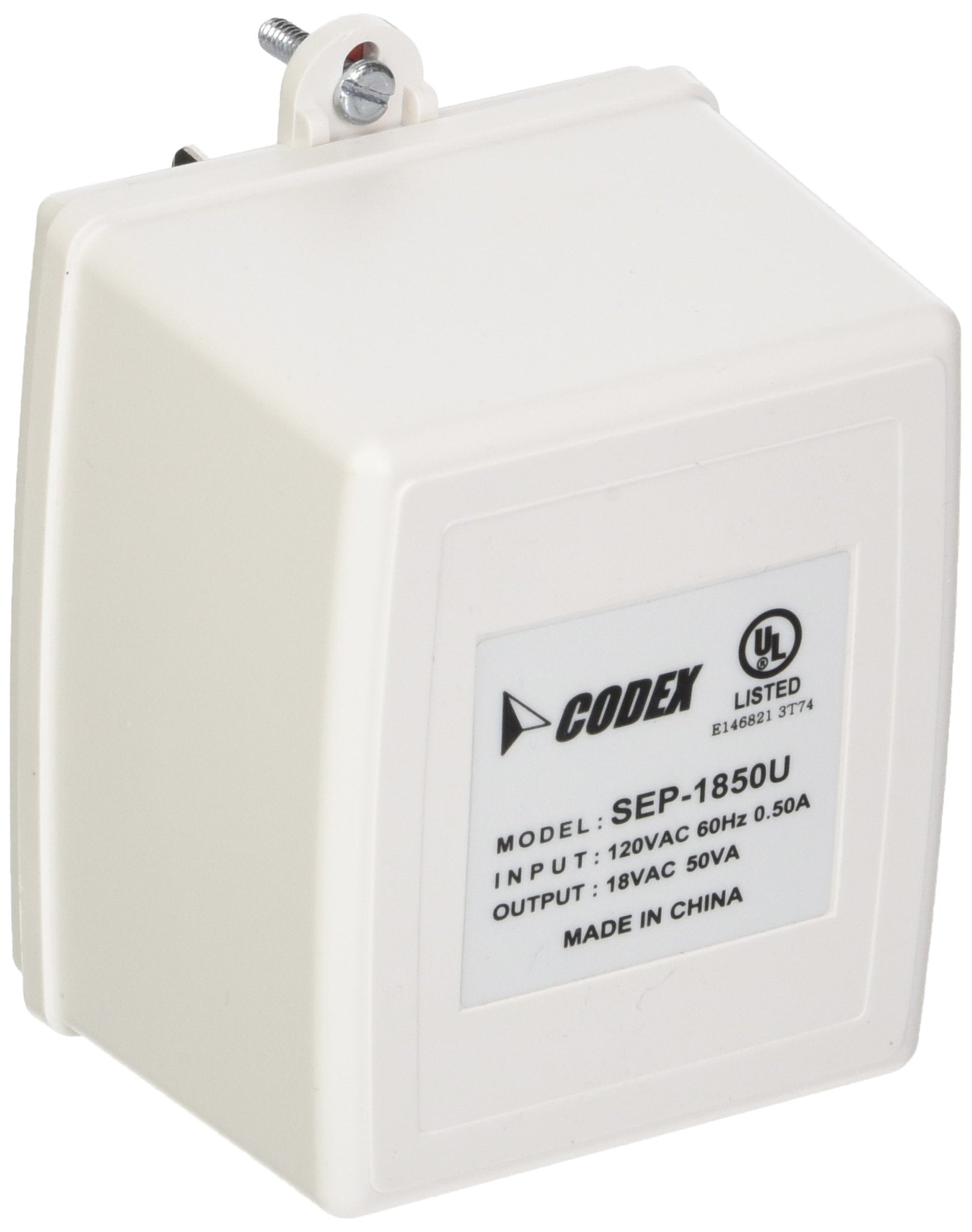 BOSCH SECURITY VIDEO TR1850 Transformer 18 VAC, 50VA for CCTV Systems