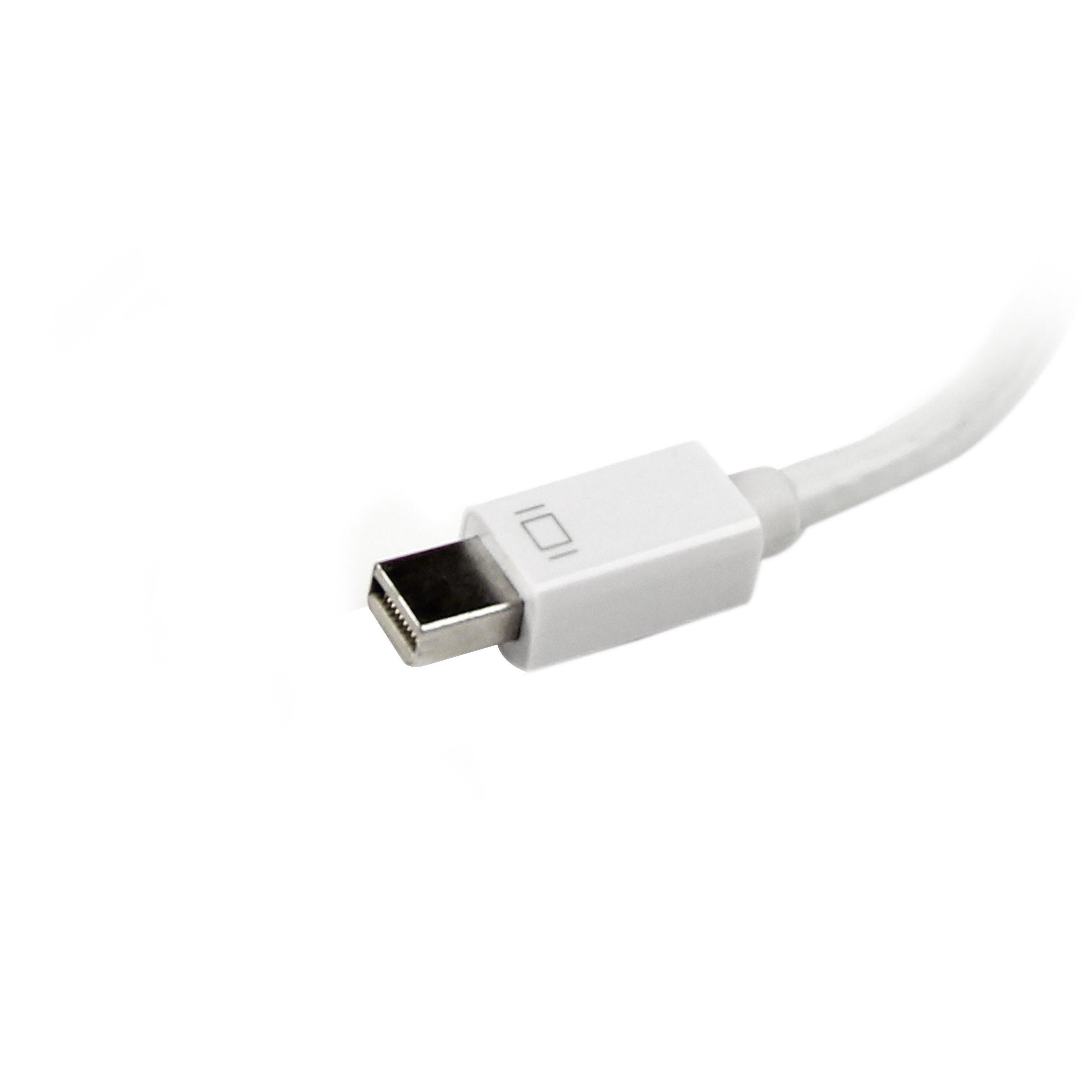 Startech.Com Travel A/V Adapter: 3-In-1 Mini Displayport To Vga Dvi Or Hdmi Converter - White (Mdp2Vgdvhdw)