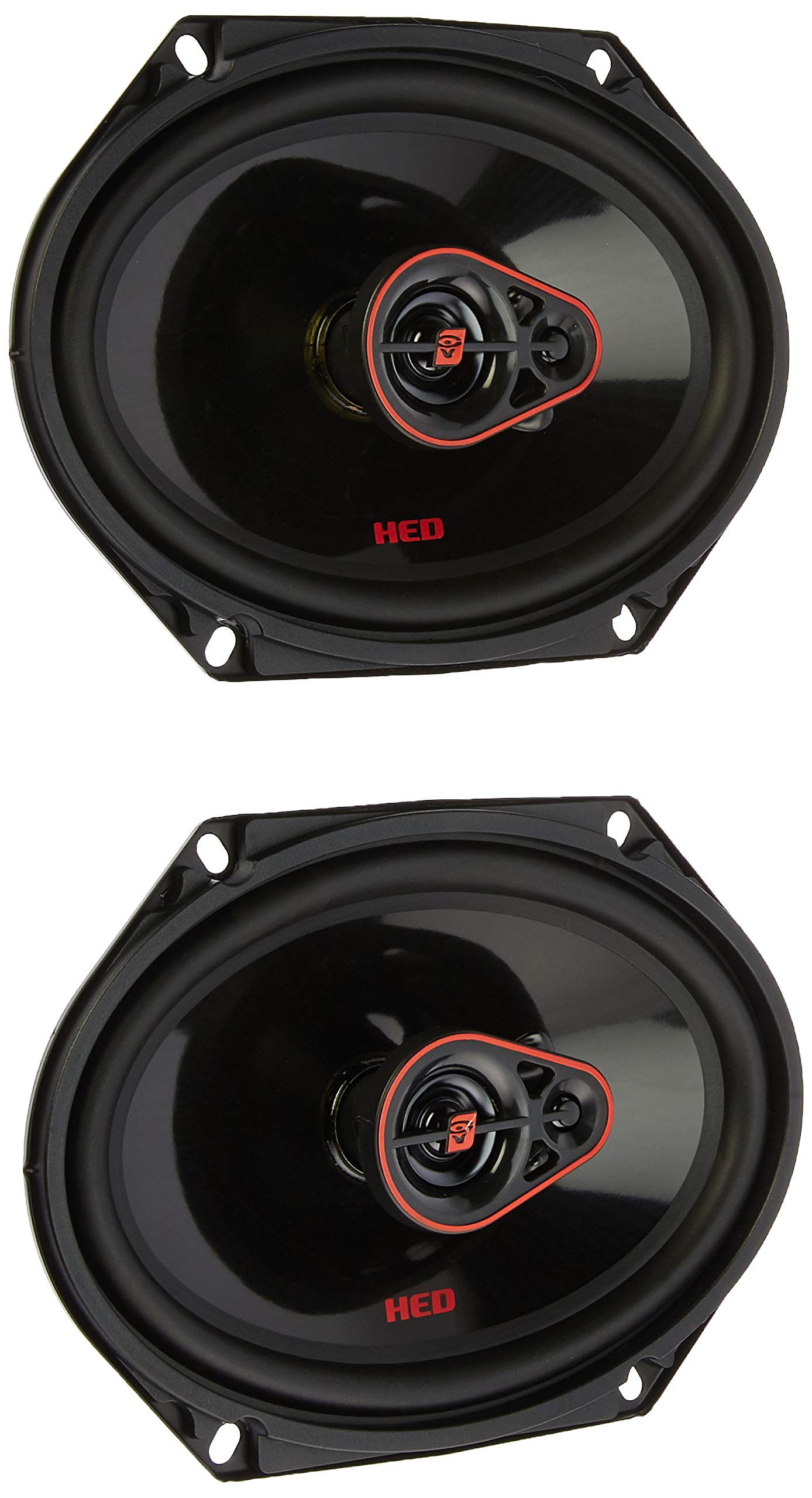 CERWIN-Vega Mobile H7683 HED(R) Series 3-Way Coaxial Speakers (6 x 8, 360 Watts max)