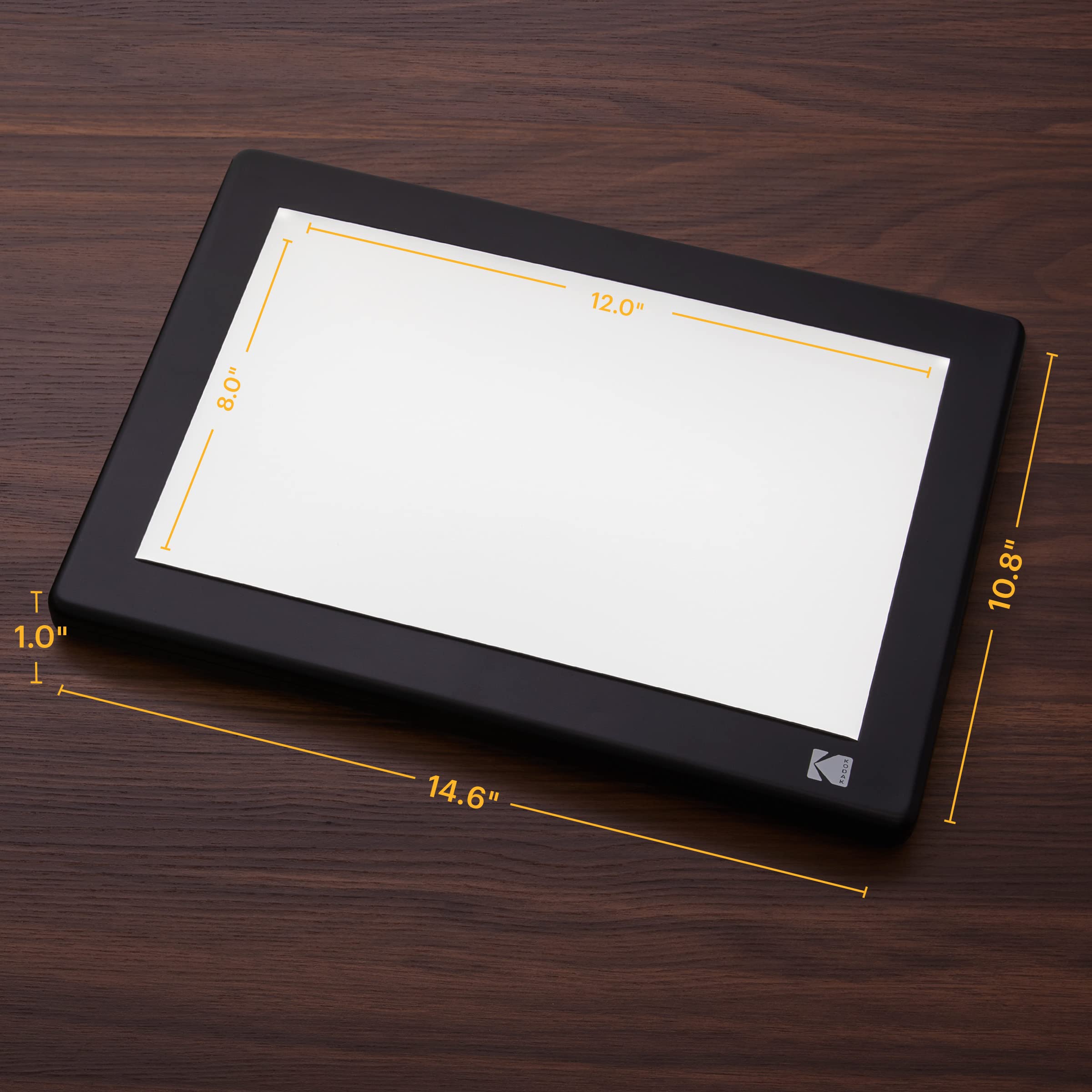 Kodak Led Light Box 12   X8    For Negatives, Slides & Film | Illuminated Board Panel & Led Light Pad For Viewing & Scanning Pho