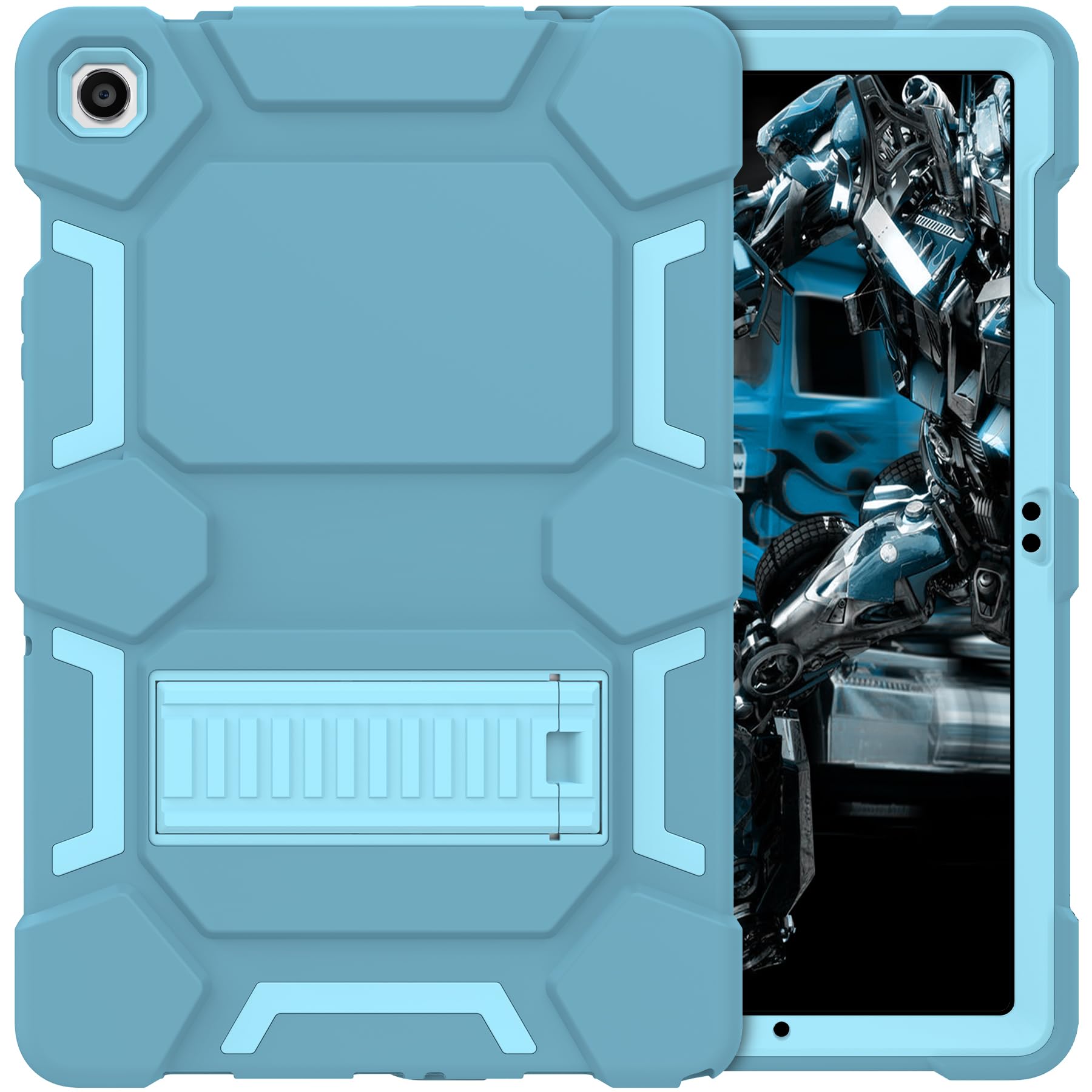 Ccmao Case For Samsung Galaxy Tab A9+ 10.9   (Sm X210/X216/X218), Heavy Duty Shockproof Hard Hybrid Three Layer Protective Cover