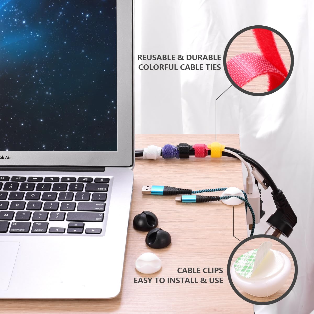 Cable Management Box   Large Cable Organizer Box To Hide Wires & Power Strips, Tv & Desk Computer Wires, Cord Organizer Box For