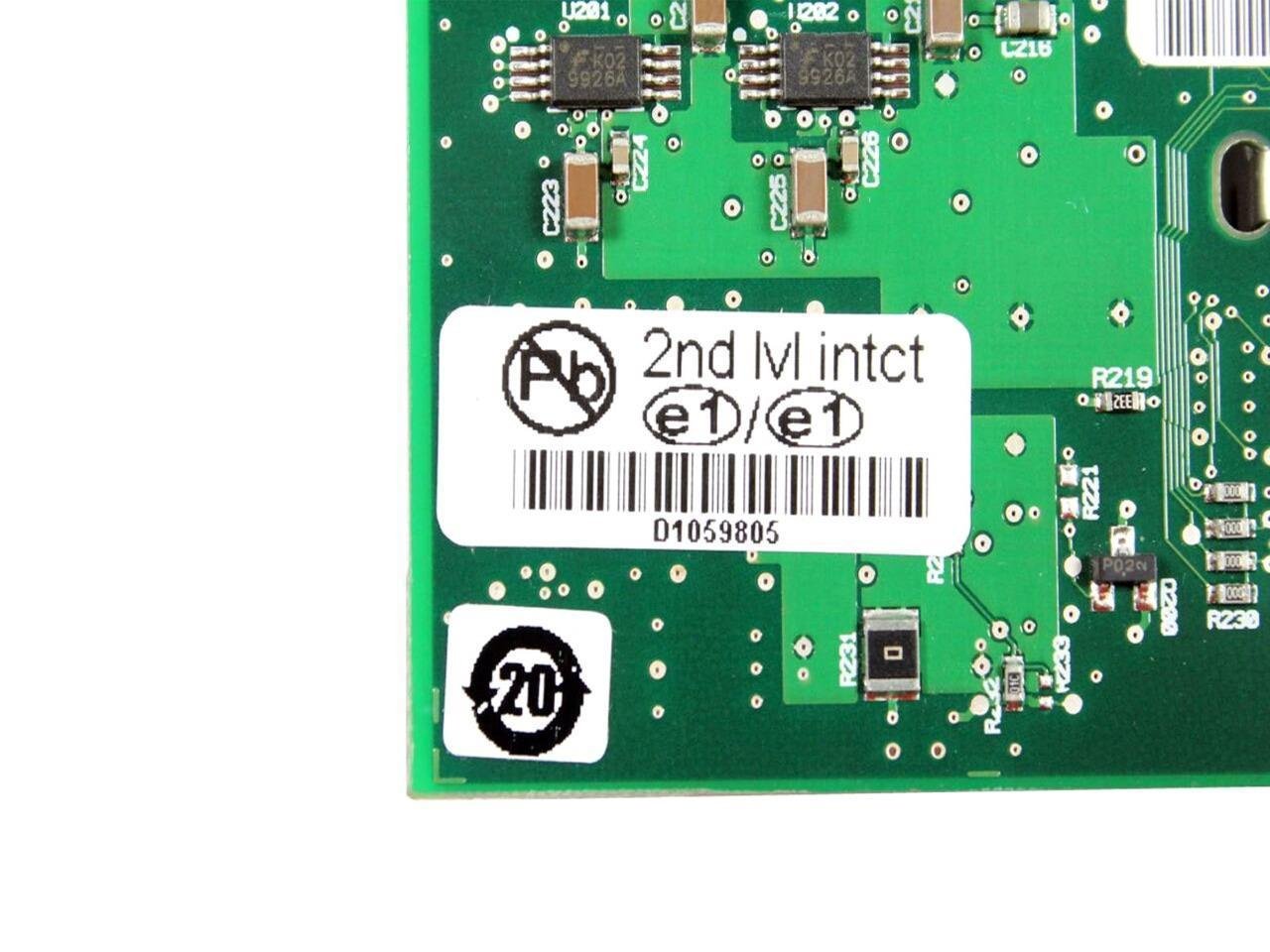 Expi9400Pt   Intel Pro/1000 Pt Server Adapter   Pci Express   1 X Rj 45   10/...