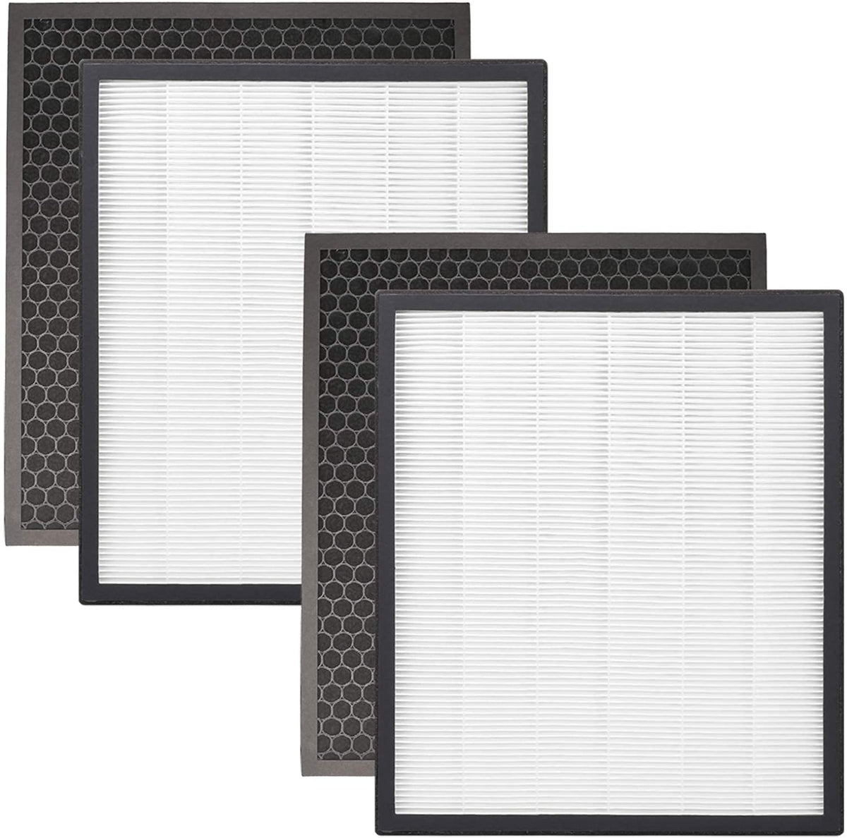 Smilyan Lv Pur131 Filter Replacement Compatible With Levoit Lv Pur131, Lv Pur131S, Lv Pur131 Rf Air Purifier, 2 Pack Filters Wit