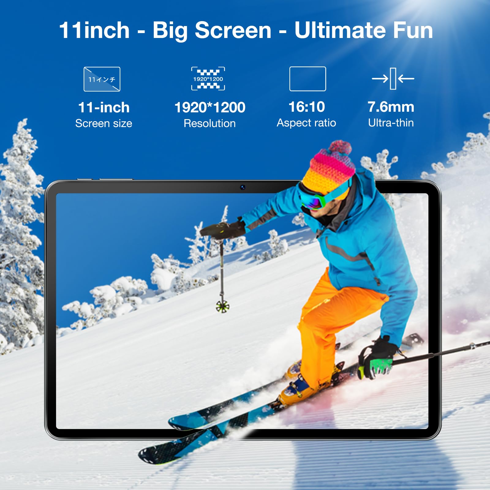 Doogee T30S Android 14 Tablet 2.4K, 11 Inch Tablet 16Gb Ram 256Gb Rom, 8580Mah Battery, Octa Core Gaming Tablets With Dual Sim 4