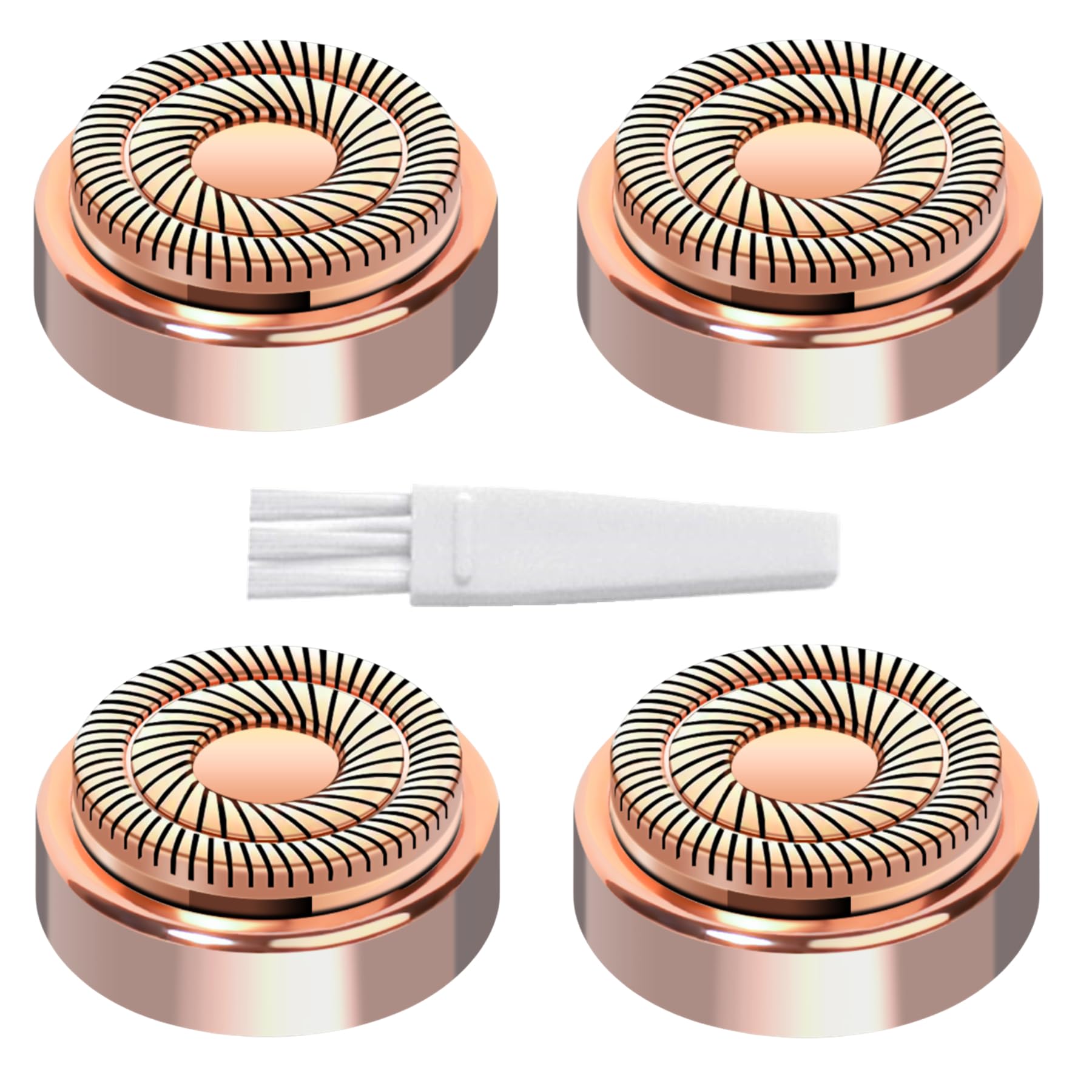 Facial Hair Remover Replacement Heads Generation 2 For Finishing Touch Flawless Facial Hair Removal Tool For Women,Double Halo P