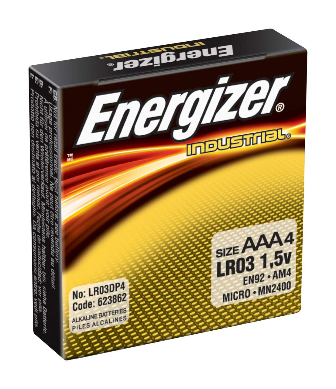 Energizer Aaa Alkaline Battery (Pack Of 4)