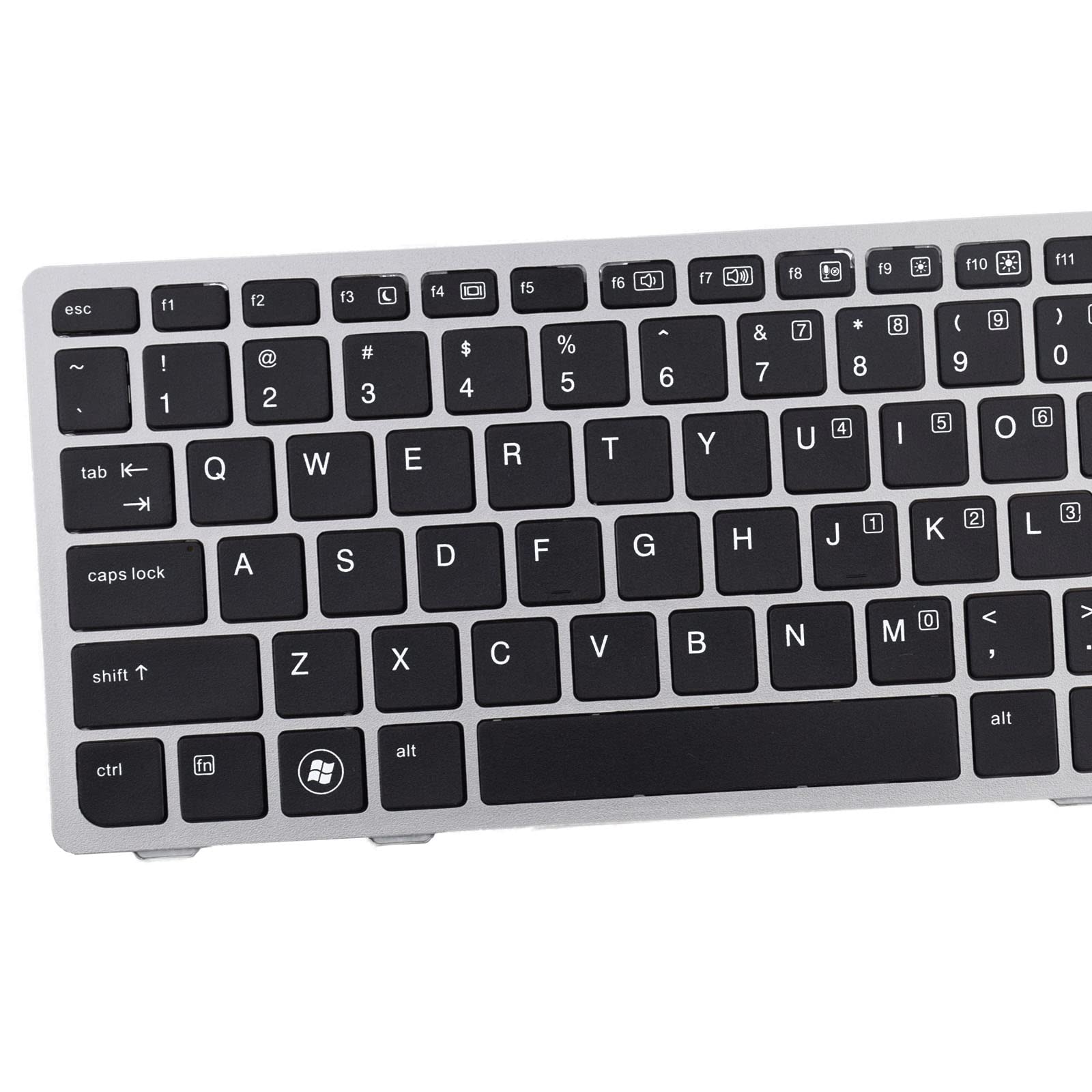 Tlbtek Keyboard Replacement Compatible With Hp Probook 6460B 6465B 6470B 6475B And Elitebook 8460P 8460W 8470P 8470W Series Lapt