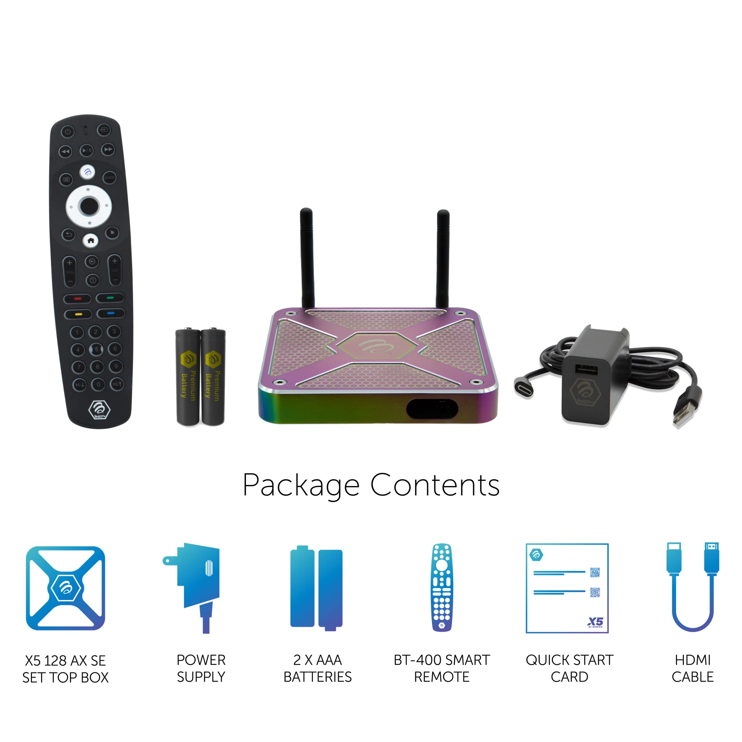 Buzztv X5 Special Edition   Android Os 11   Amlogic 905X4 4Gb Ddr   128Gb Emmc