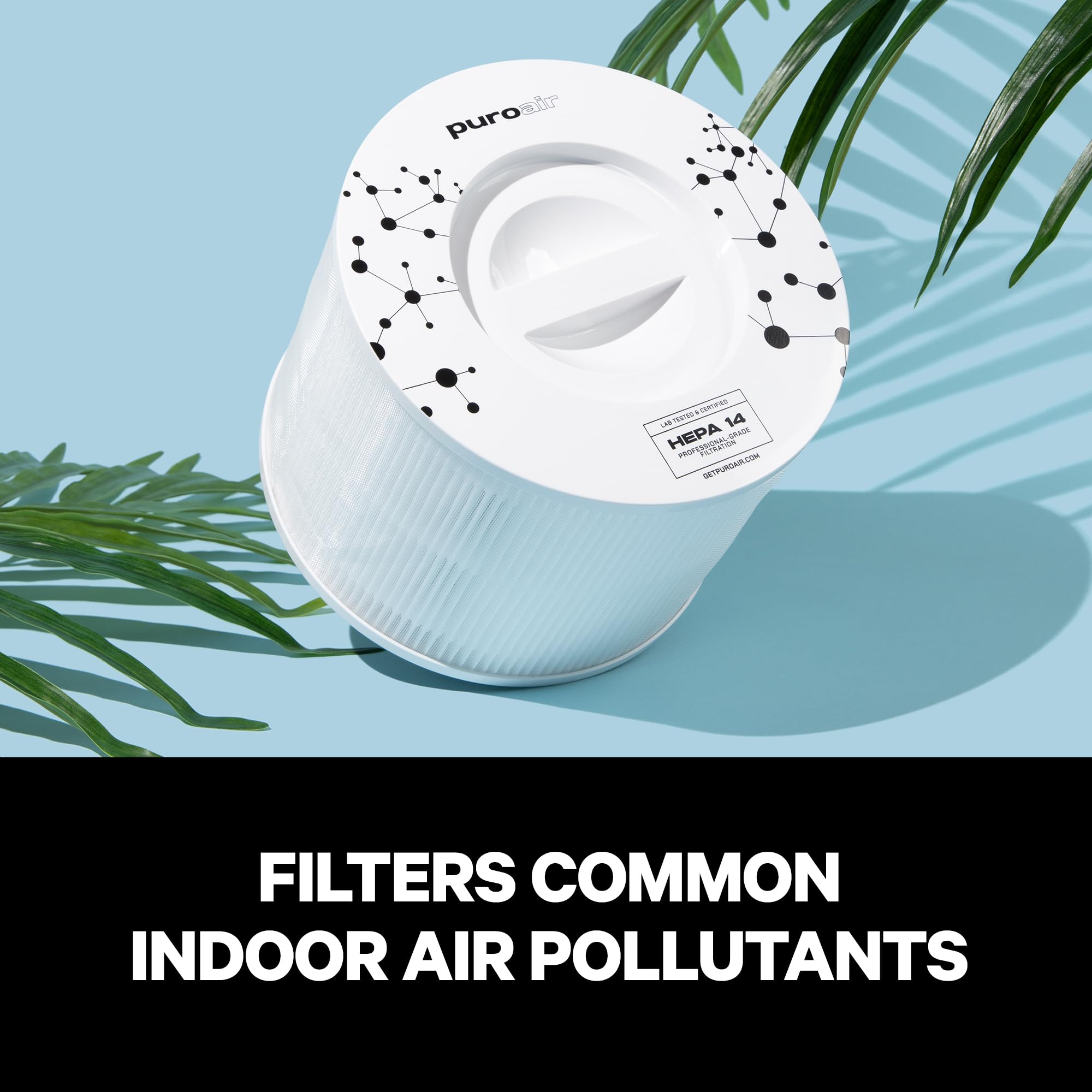 2 Pack Of Genuine Puroair 240 Replacement Filters   Hepa Filter For Puroair Purifier   Captures Up To 99% Of Pollen, Smoke, Poll