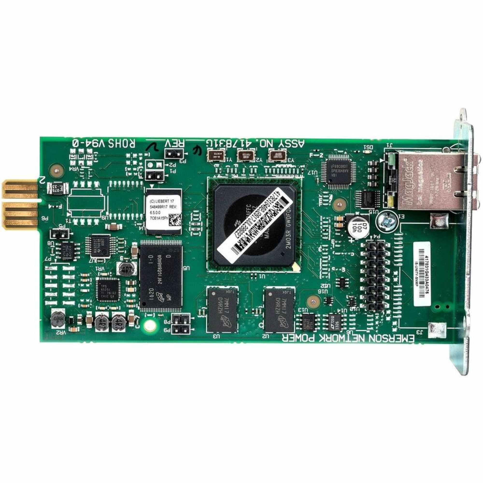 Liebert Vertiv Intellislot Unity   Snmp   Network Card | Remote Monitoring, 1.5'' X 3'' X 5.2'' (Is Unity Snmp)