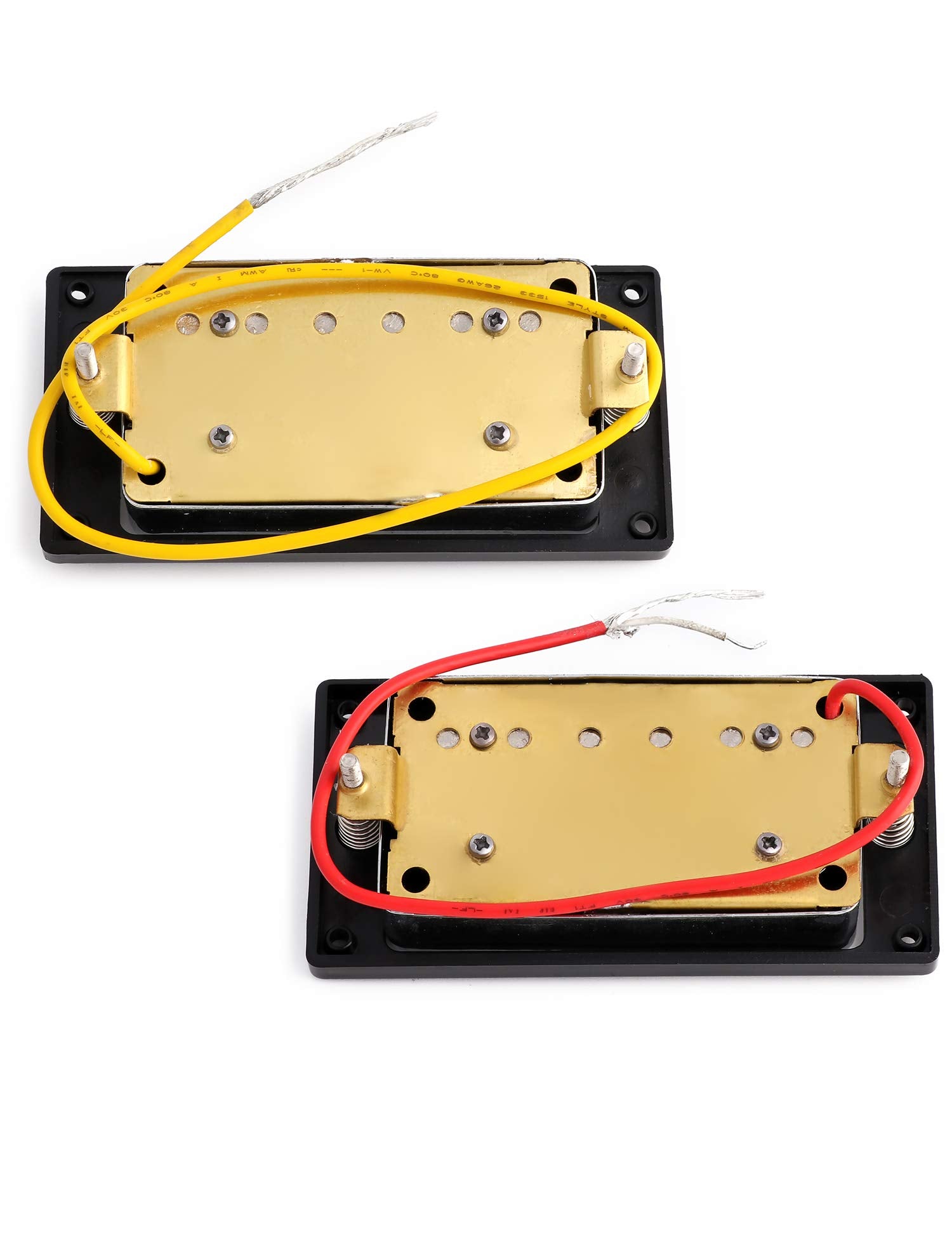 Metallor Humbucker Guitar Pickup Sealed Double Coil Pickup Set Compatible With Les Paul Lp Style Electric Guitar Parts Replaceme