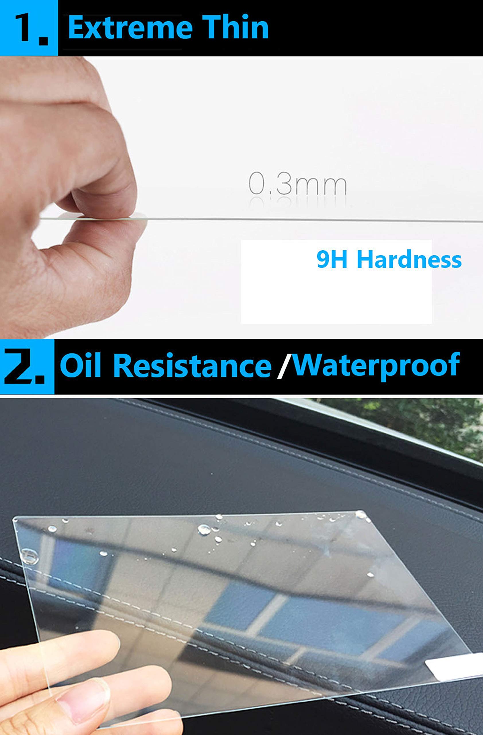 Ttcr Ii Compatible With 2013 2020 Ford F150 Screen Protector Edge And Fushion Touchscreen 8 Inch, For Bronco Sport And Maverick Screen Protector 8 In, For Focus 2013 2018 Explorer 2013 2019