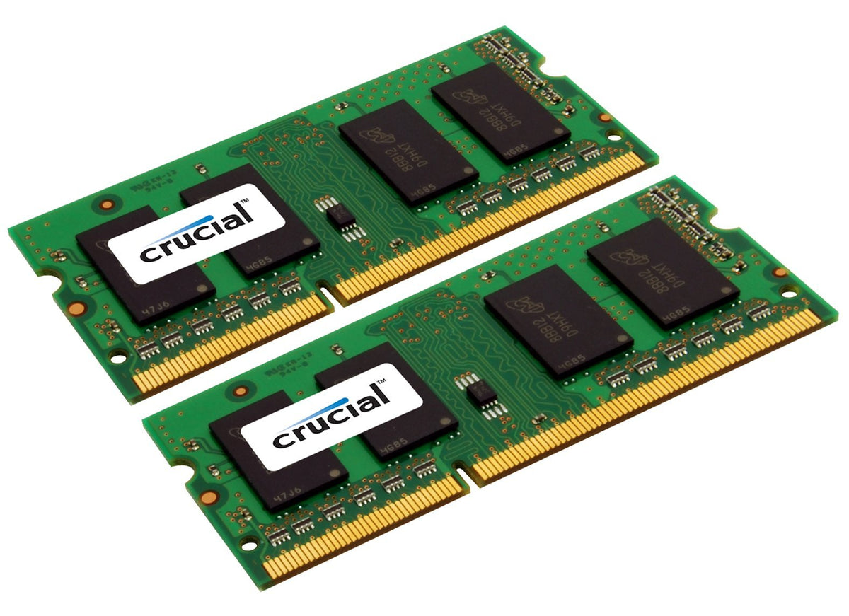 Crucial 8Gb Kit (4Gbx2) Ddr3 1333 Mt/S (Pc3-10600) Cl9 Sodimm 204-Pin 1.35V/1.5V Notebook Memory Modules Ct2Kit51264Bf1339
