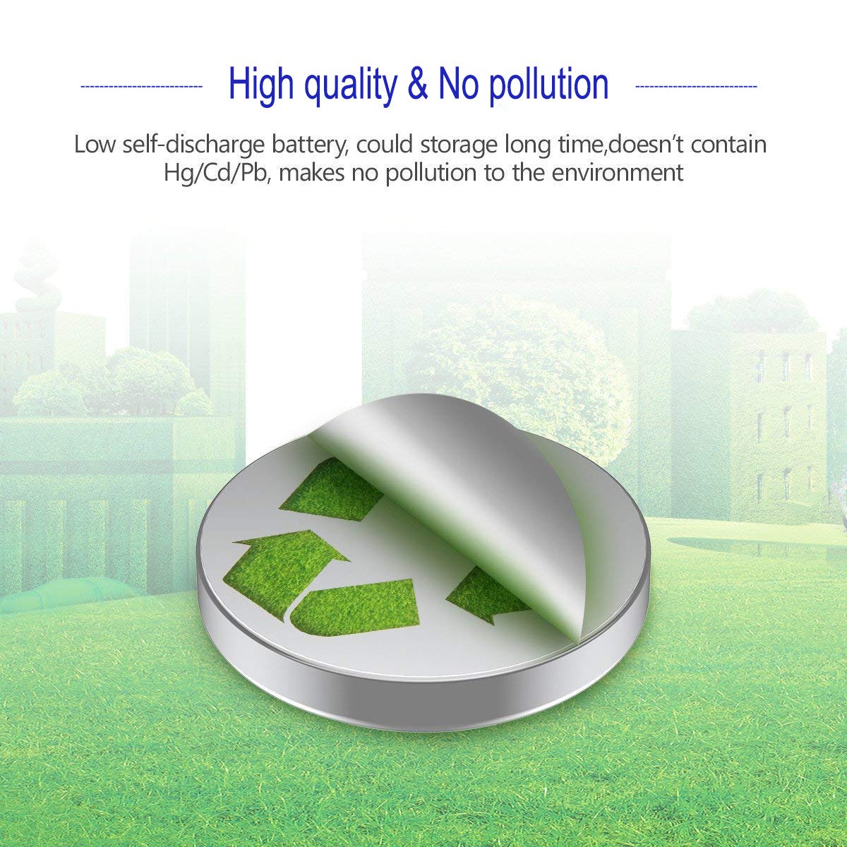 Uogtnon Cr1025 3V Lithium Battery (10 - Pack)