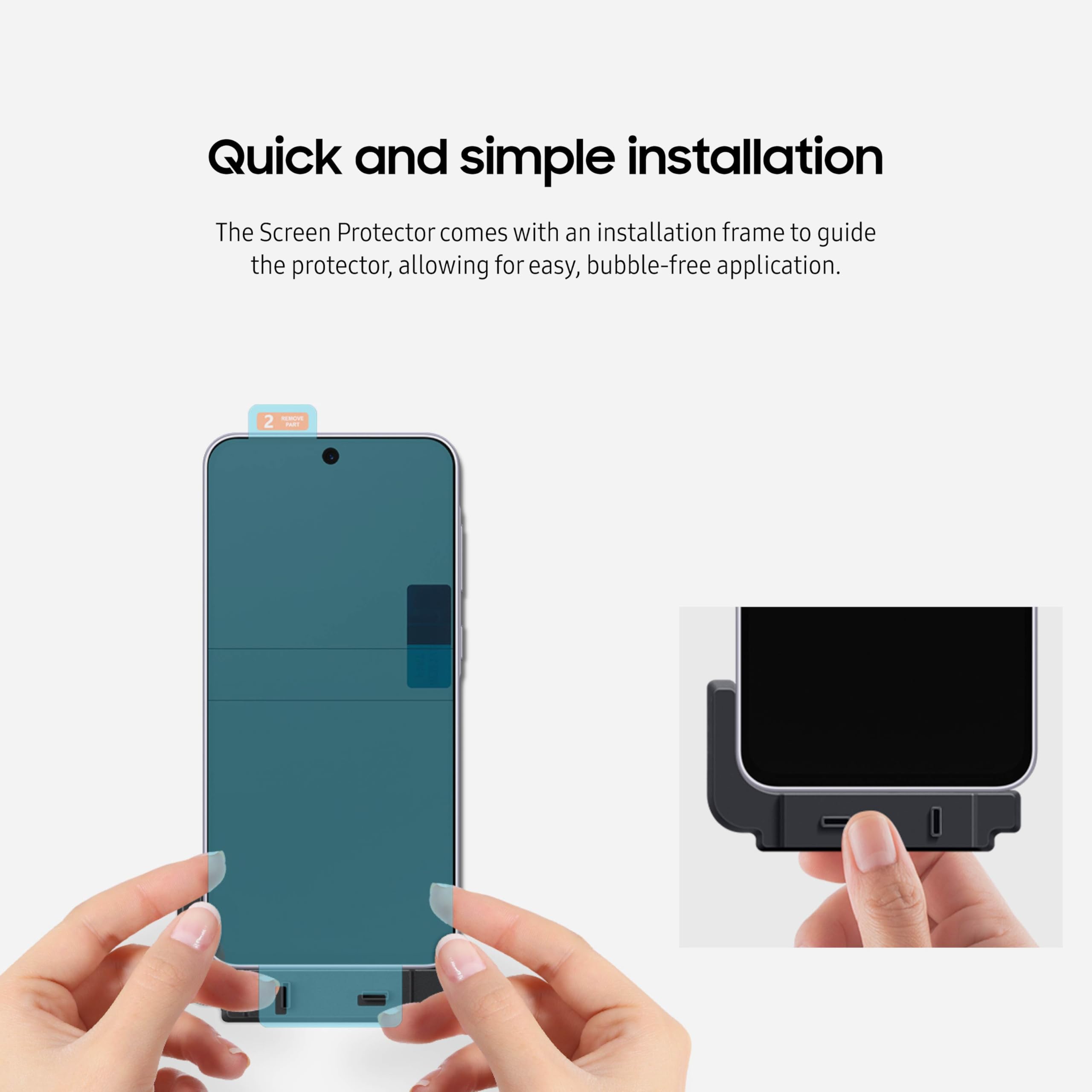 Samsung Galaxy A36 5G Screen Protector, Anti-Scratch Finish, Durable Design, Transparency, Ef-Ua366Ctegus