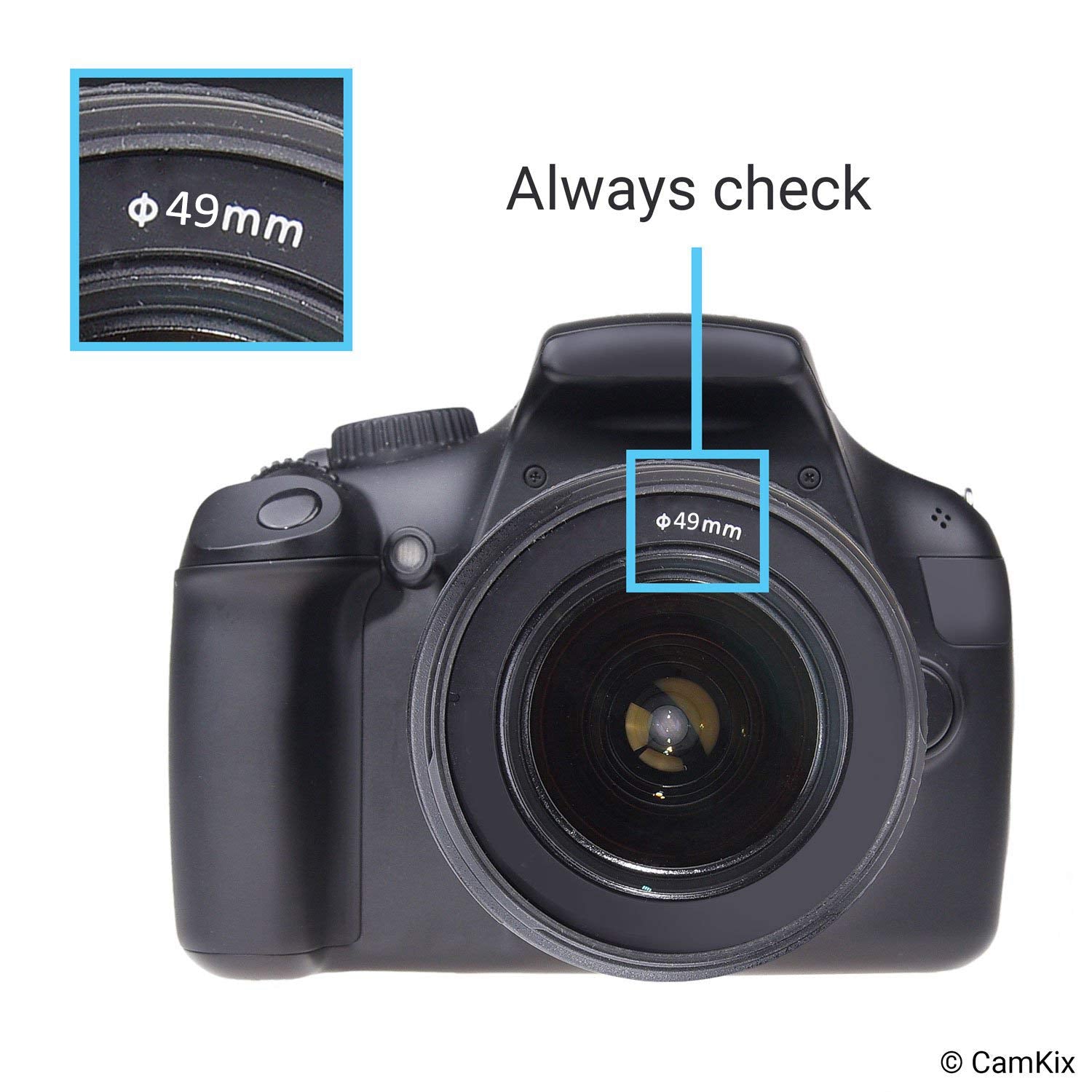 49Mm Set Of 2 Camera Lens Hoods And 1 Lens Cap   Rubber (Collapsible) + Tulip Flower   Sun Shade/Shield   Reduces Lens Flare And