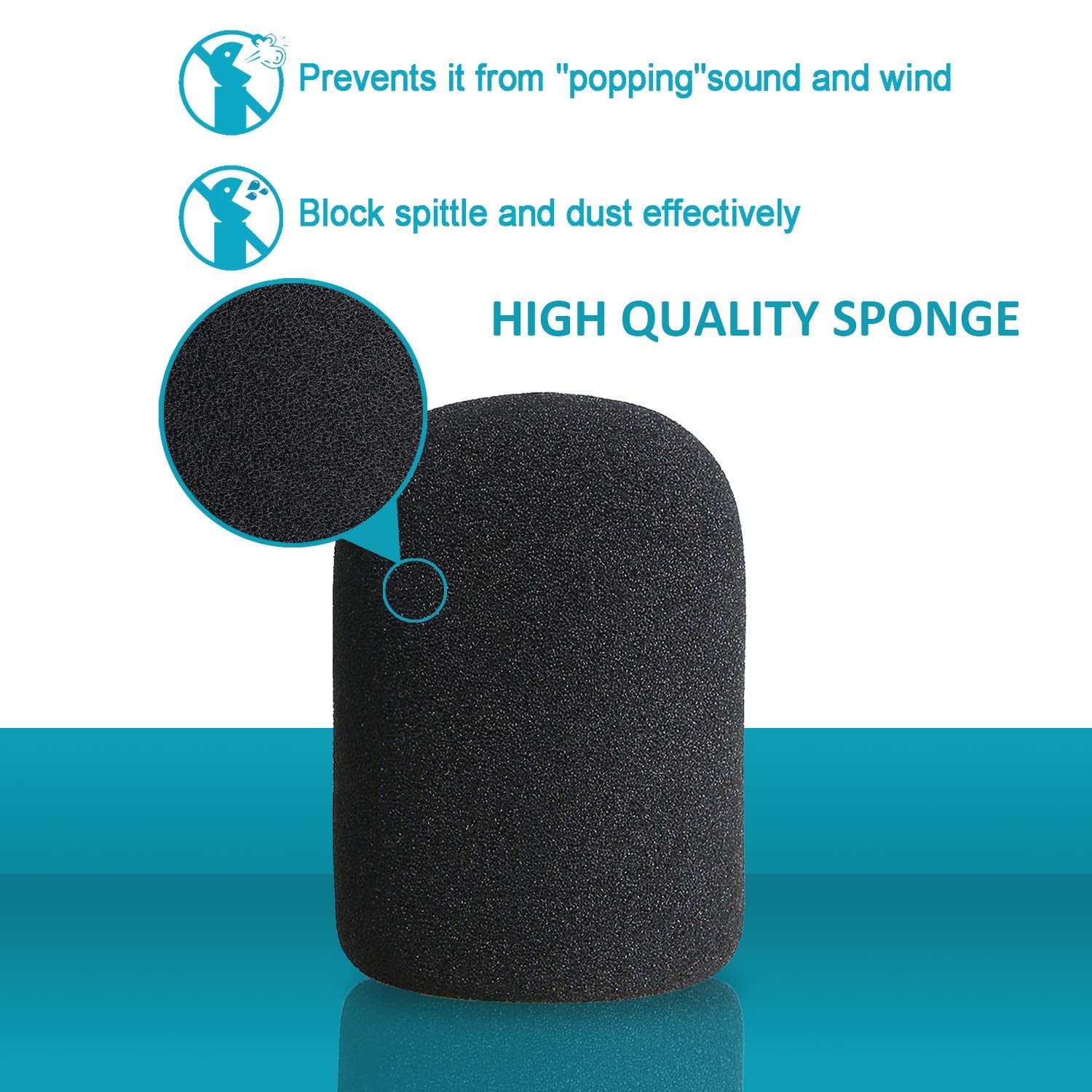 Shock Mount With Pop Filter For Razer Seiren X Microphone, Seiren X Shock Mount Reduces Vibration Noise Matching Mic Stand Boom