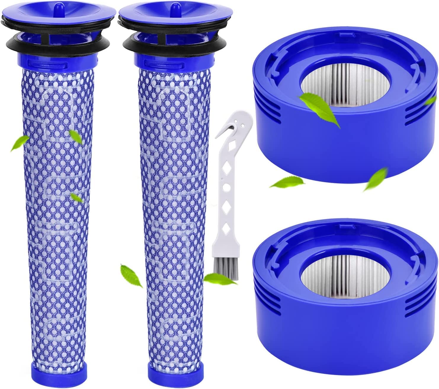 Filter Replacement For Dyson V7 V8 Animal Absolute Motorhead Cordless Stick Vacuum Cleaner, Compare To Part # 965661 01 & 967478