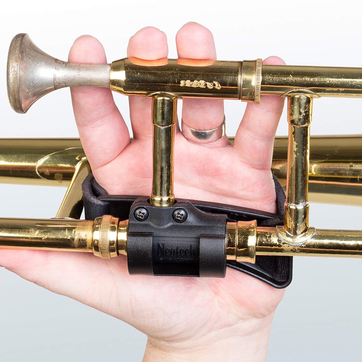 Neotech Trombone Grip   Creates Custom Grip, Supports Weight   Trombone Hand Grips   Optimal Support   Marching Band Accessories
