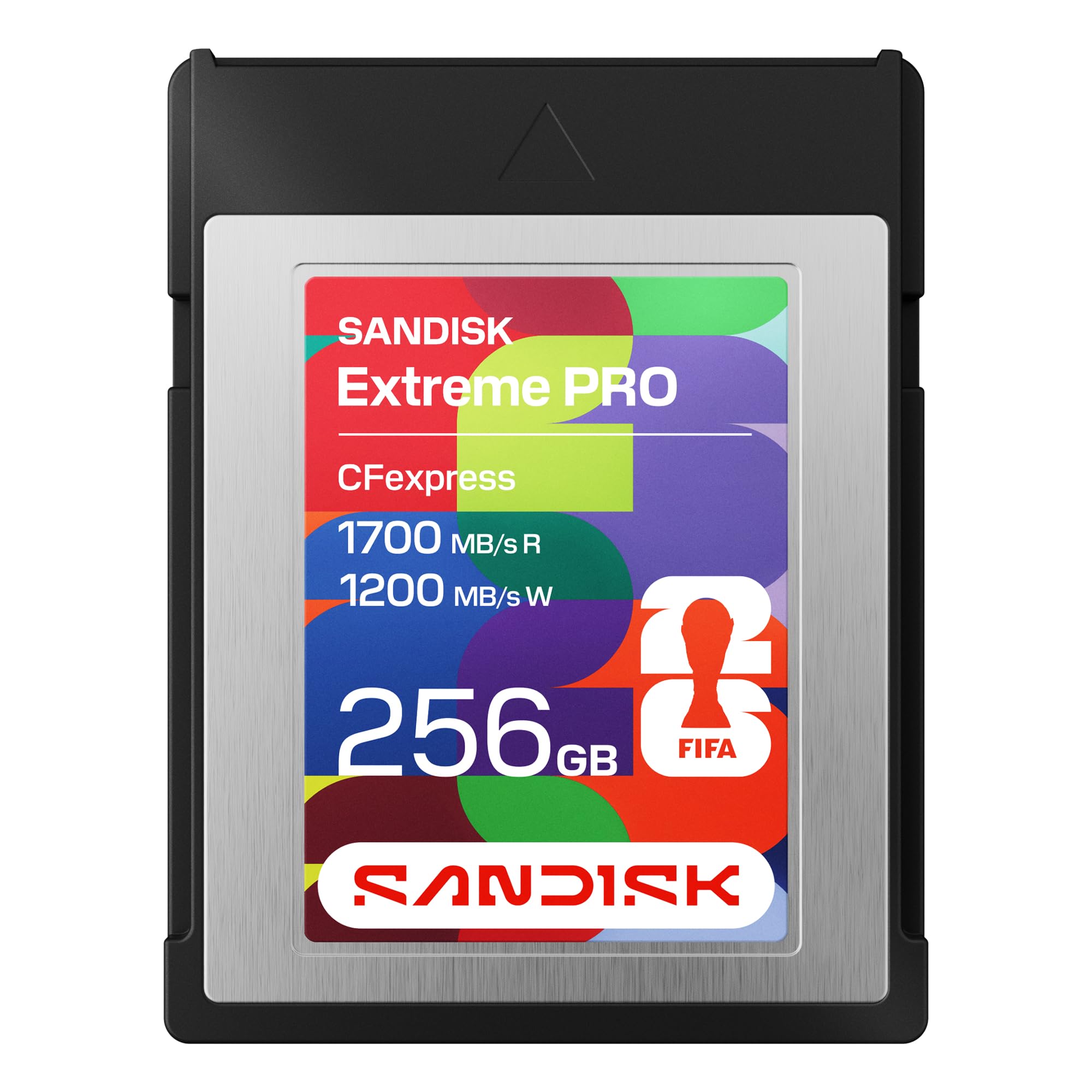 Sandisk Cfexpress Type B Card: Fwc 2026 Edition Pcie 256Gb Flashdrives 1700Mb/S(