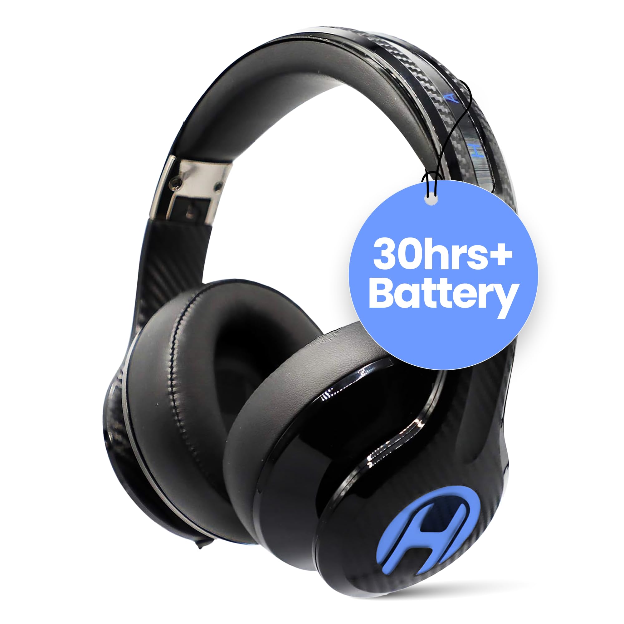 HAYMAKER Noise Cancelling Bluetooth Gaming Headphones - Dirac 3D Surround with 30+ Hr Battery, Touch Controls and RGB - Gaming H