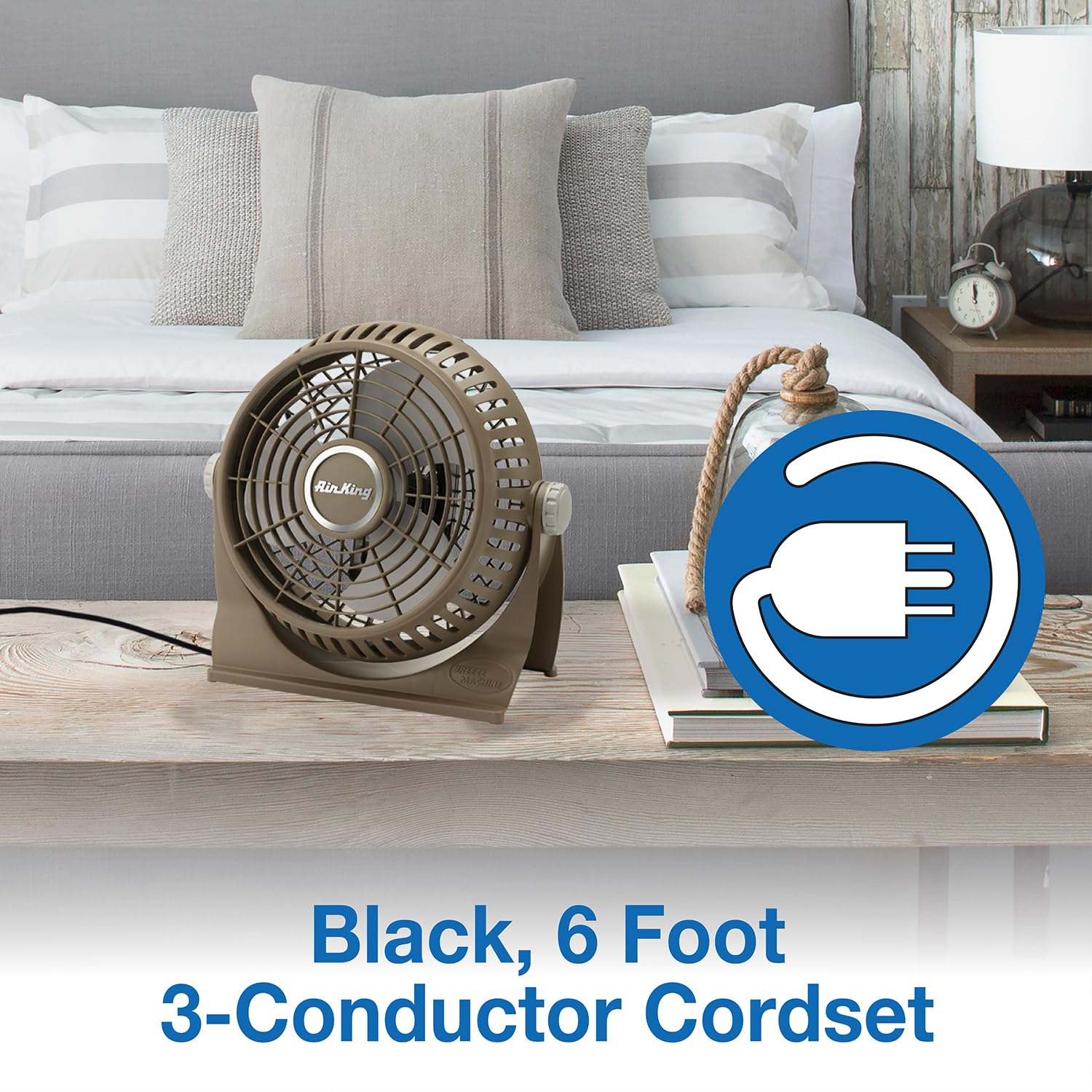 Air King 9525 9 Inch 2 Speed Pivot Fan