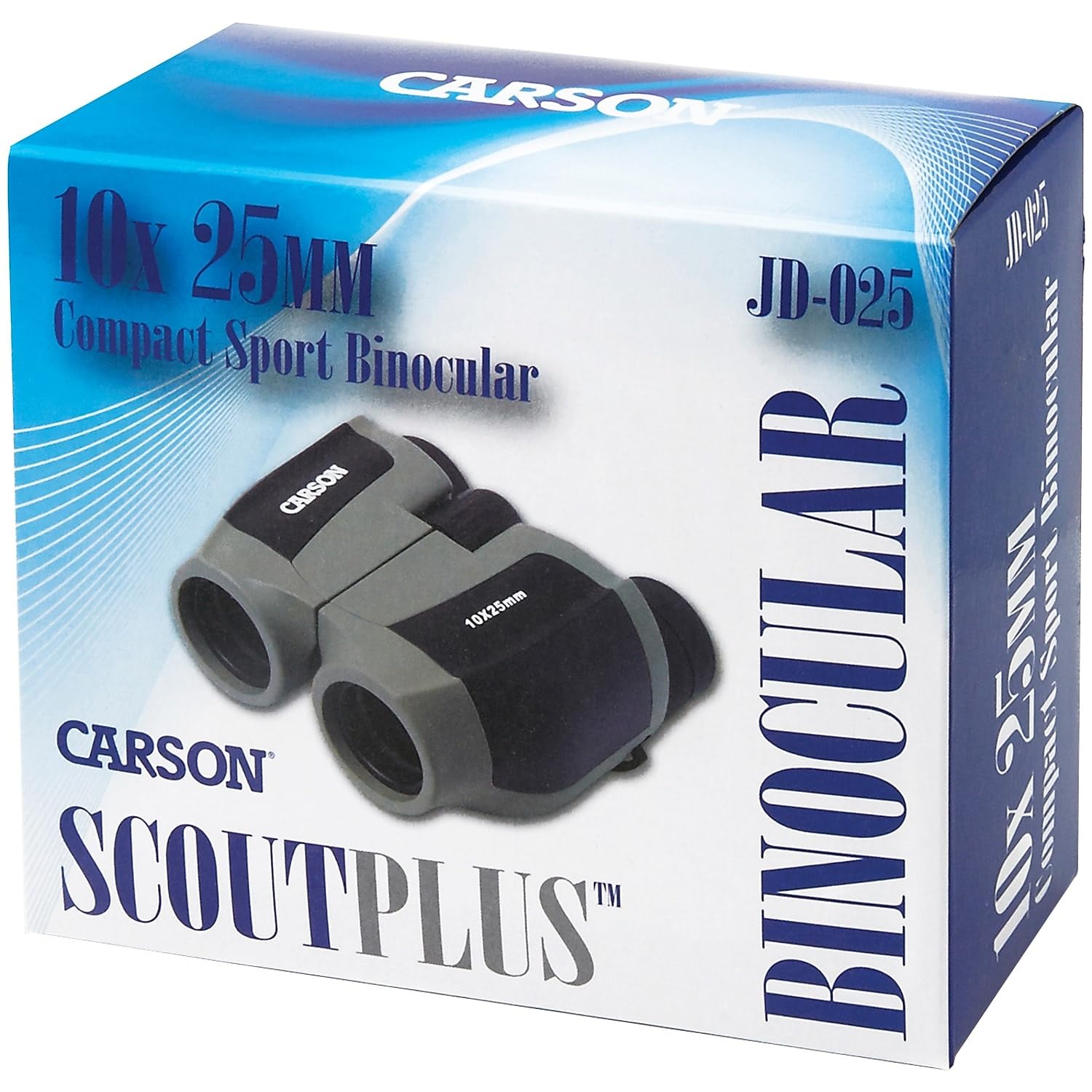 Carson Scoutplus 10X25Mm Compact And Lightweight Porro Prism Binoculars (Jd 025)