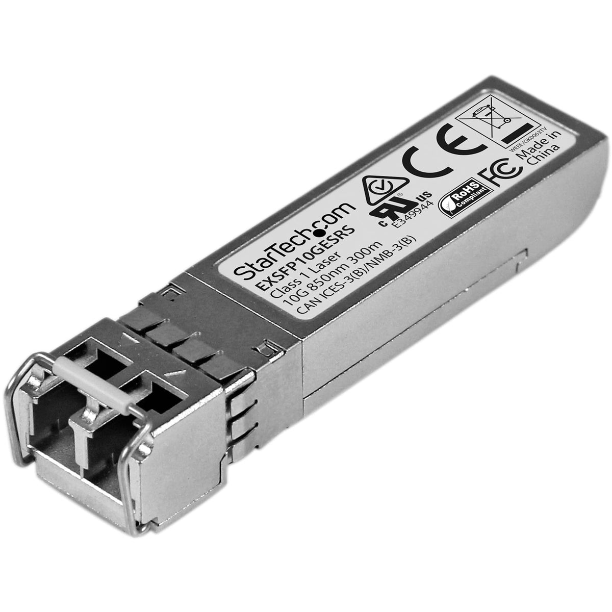 Startech.Com Juniper Ex Sfp 10Ge Sr Compatible Sfp+ Module   10Gbase Sr   10Gbe Multimode Fiber Mmf Optic Transceiver   10Ge Gig