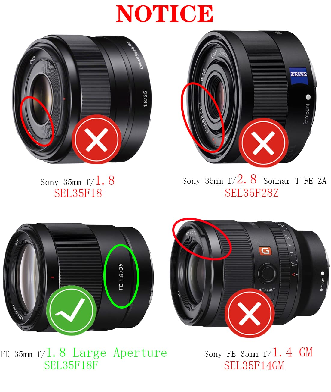 55Mm Lens Cap Cover Compatible For Sony 28 70Mm F3.5 5.6 Fe Oss,E 18 135Mm F/3.5 5.6 Oss For Sony A7 Iv A7R Iii Ii Alpha 7Iv A7R