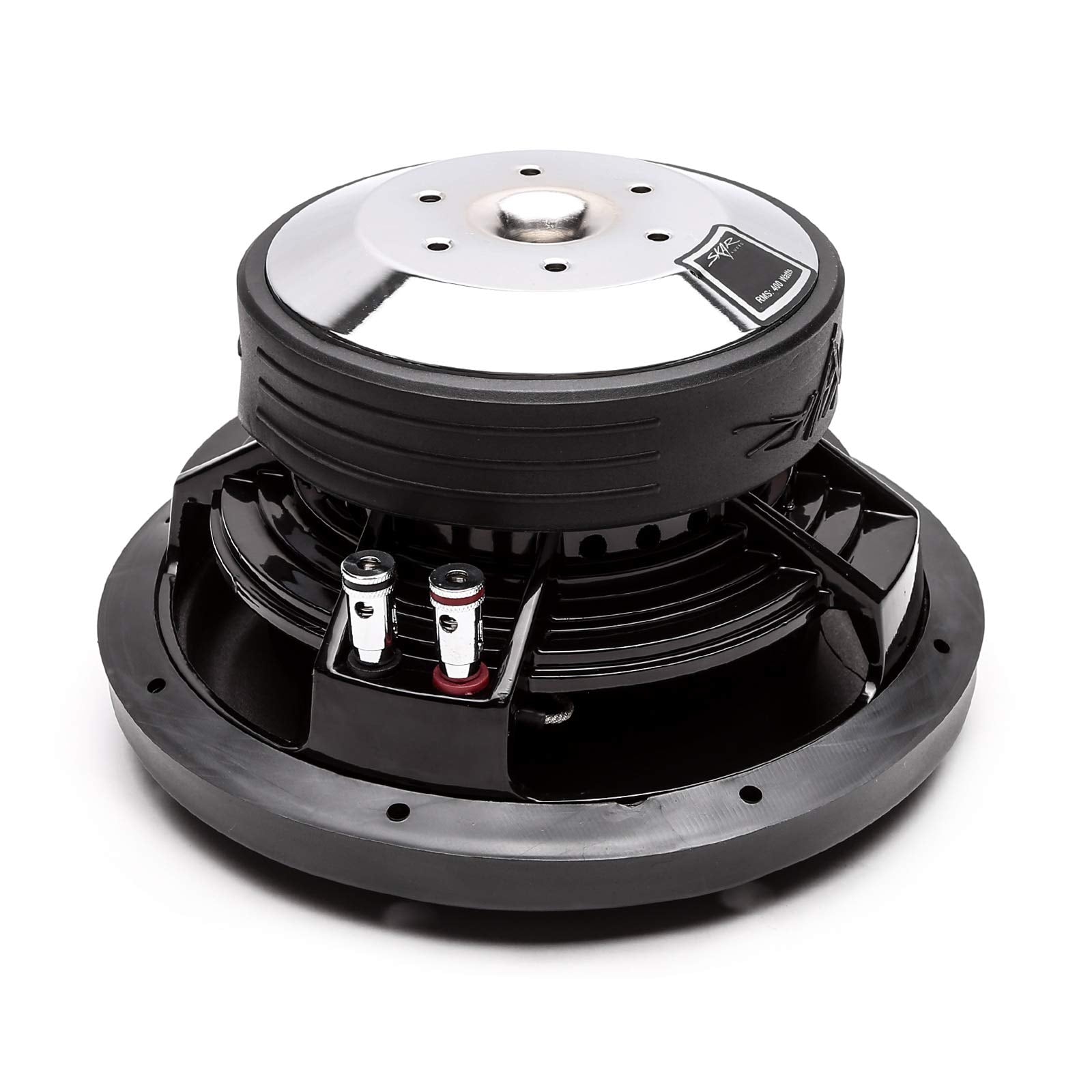 Skar Audio VD-8 D4 8" Dual 4 Ohm Shallow Mount Car Subwoofer - 600W Max Power